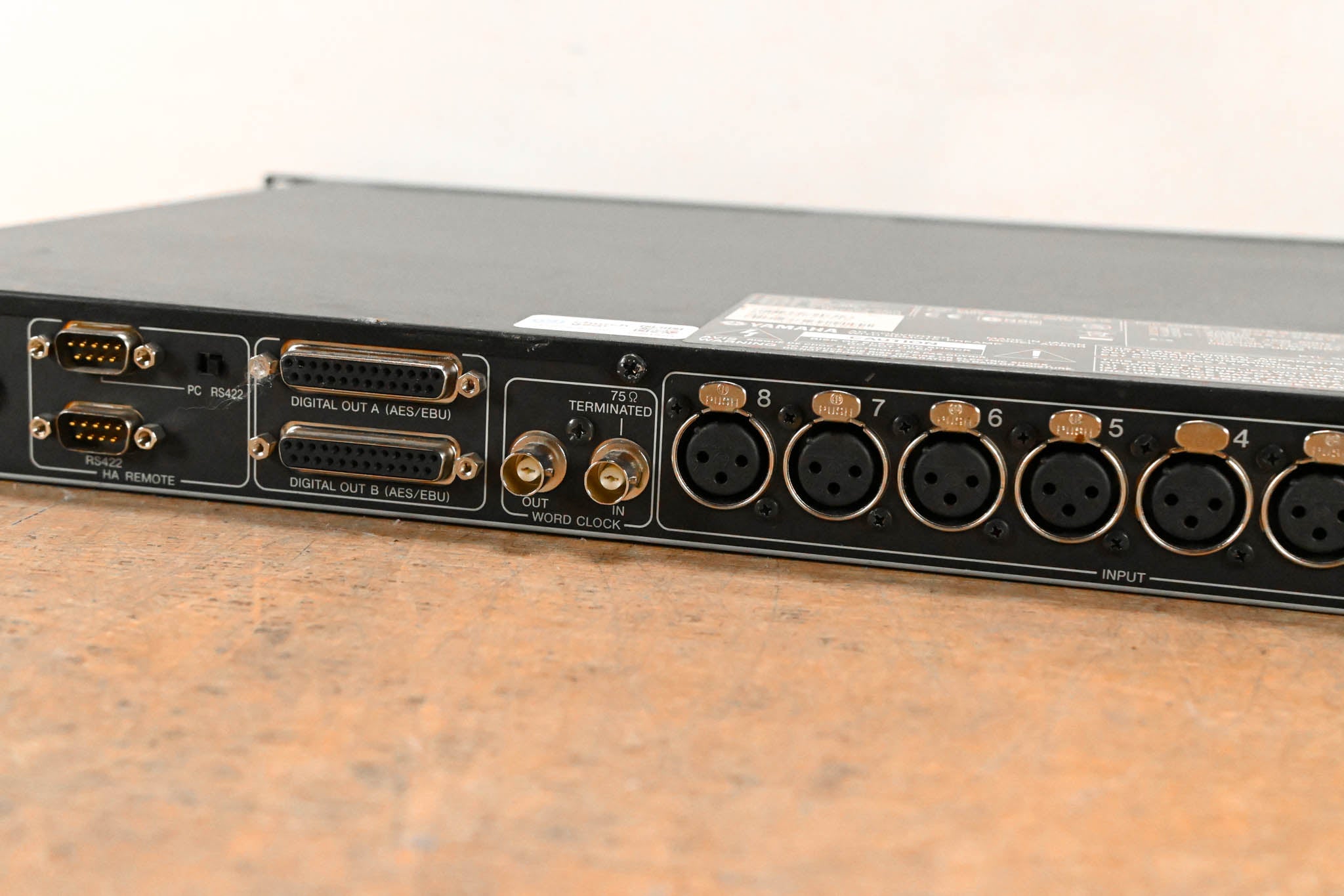 Yamaha AD8HR AD Converter with Remote Preamp