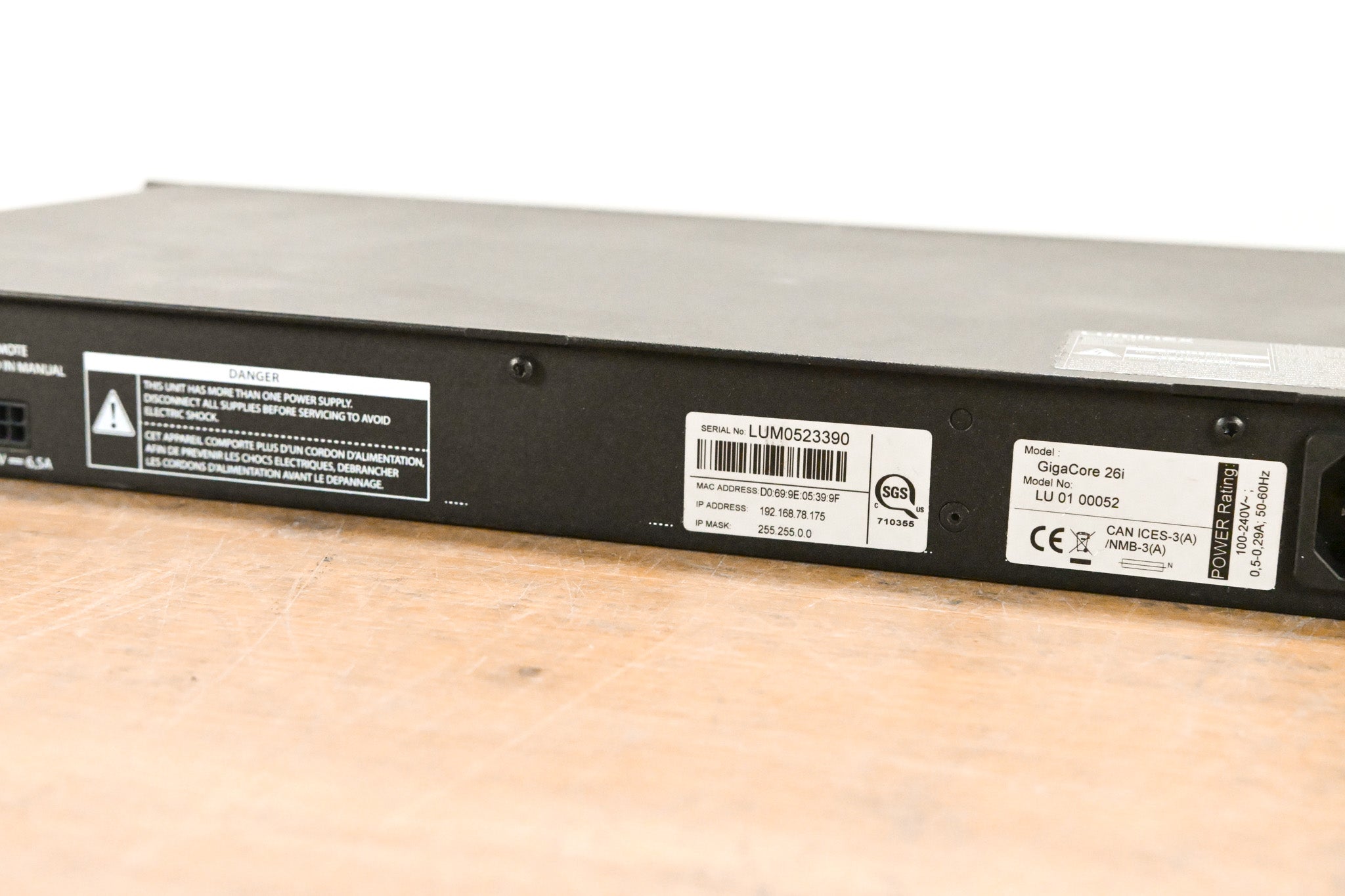 Luminex Gigacore 26i with PoE Gigabit Ethernet Switch