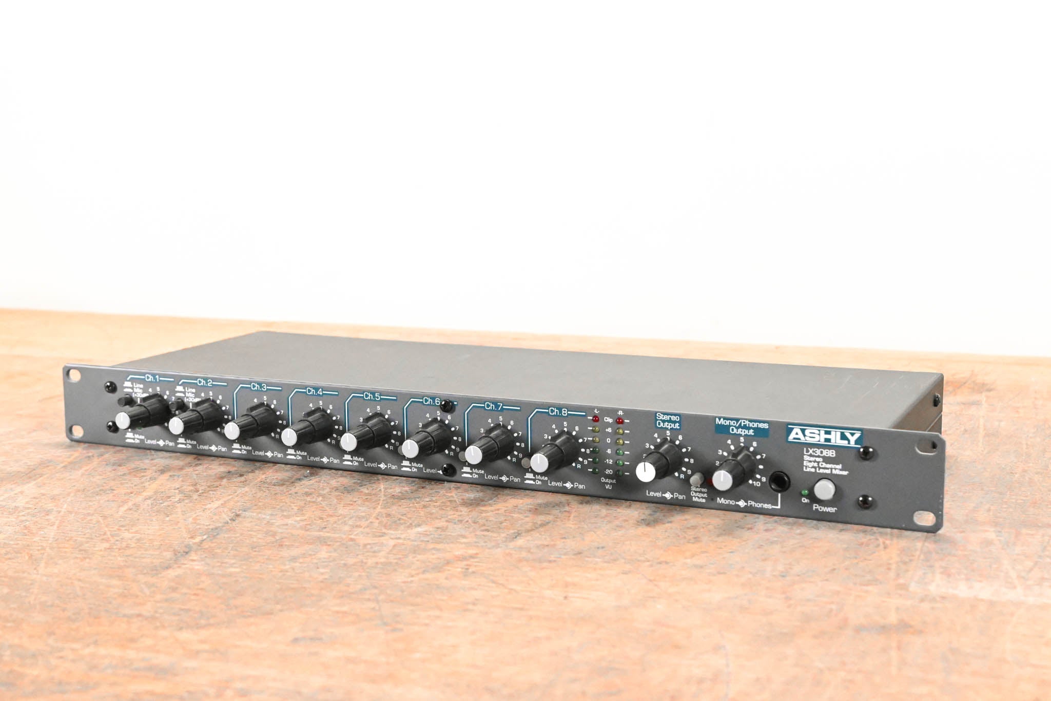 Ashly LX-308B 8-Channel Stereo Line Mixer