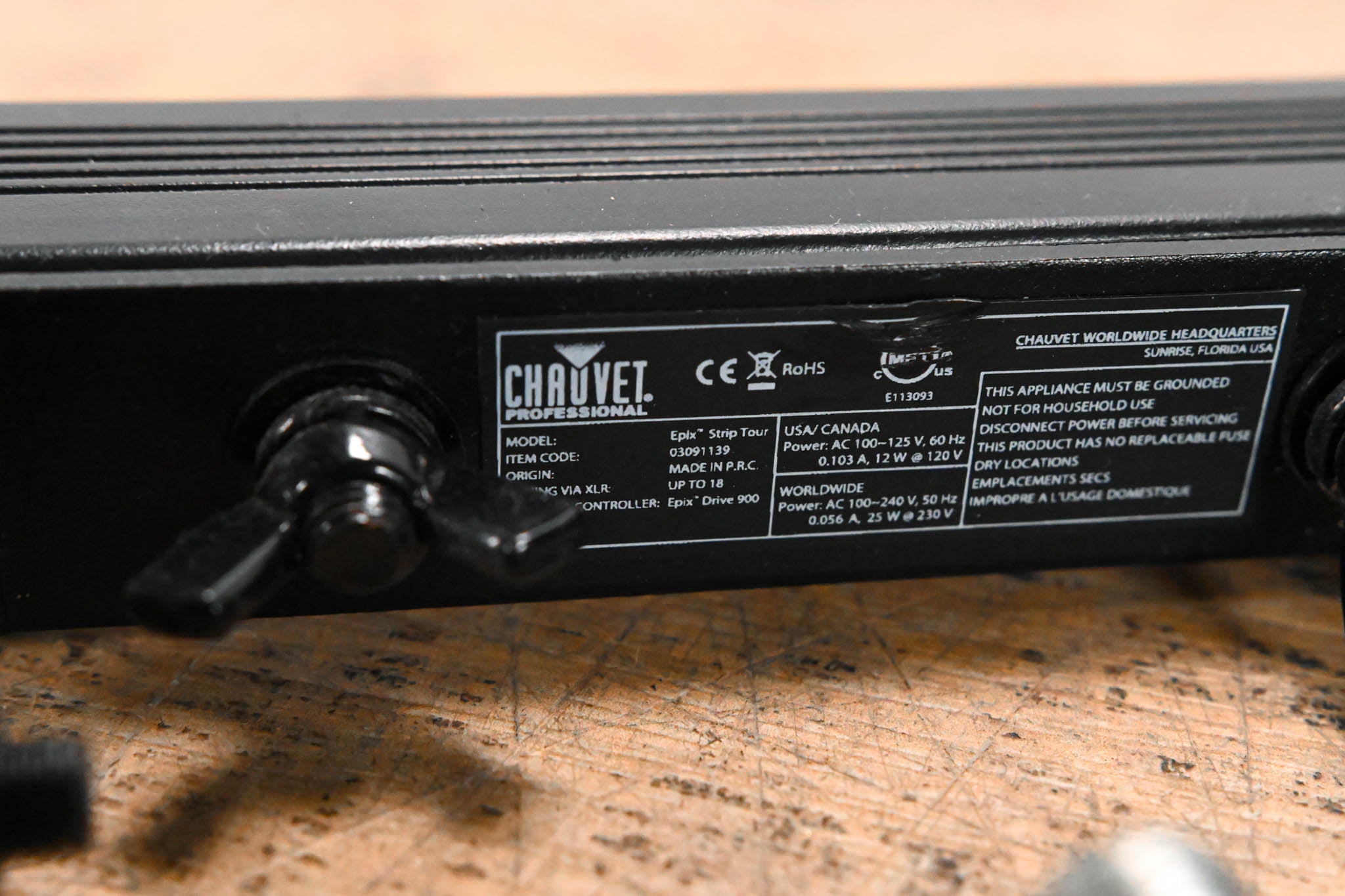 Chauvet ÉPIX Strip Tour Pixel-Mapping 1-meter LED Strip