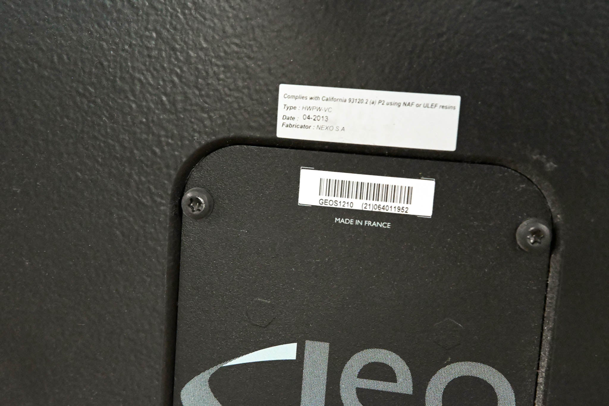 NEXO GEO S1210 2-Way Passive Loudspeaker (PAIR)