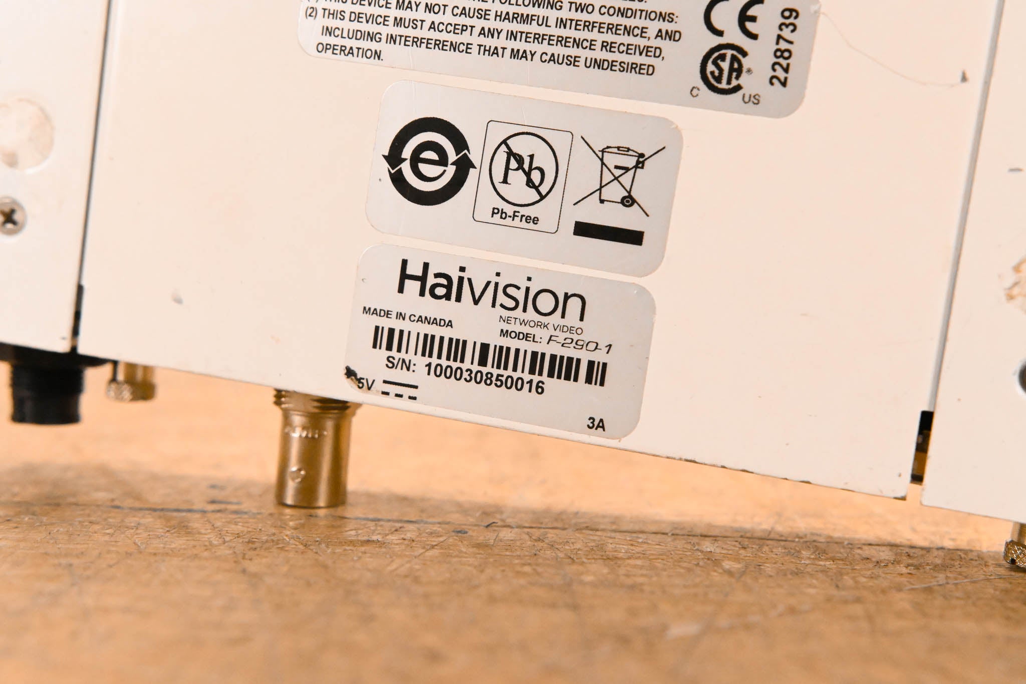 HaiVision Makito Network Video Compact SDI/Analog Encoder (NO PSU)