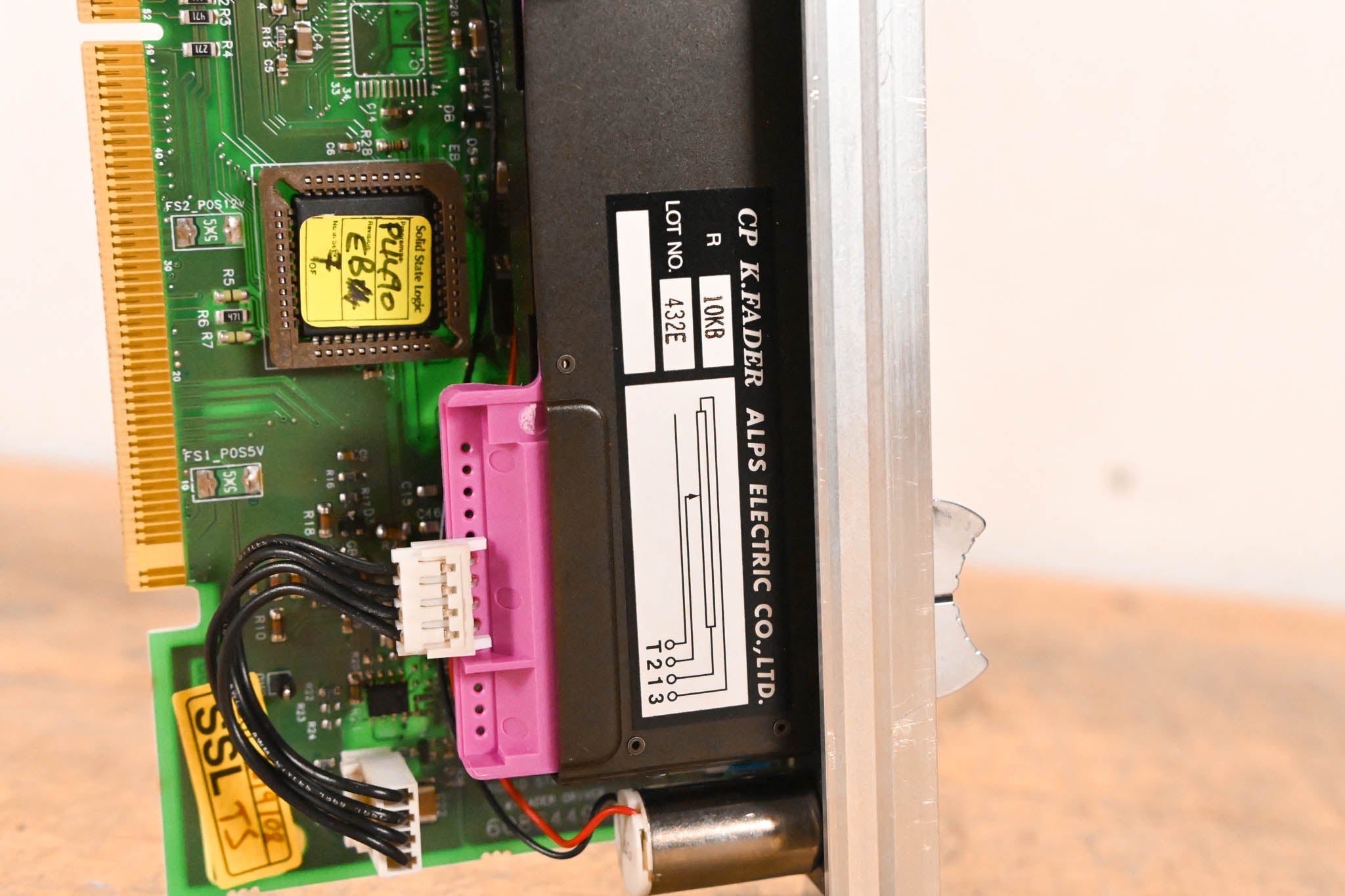 Solid State Logic C300 HD Motorized Fader Module – ALPS K-Fader Assembly