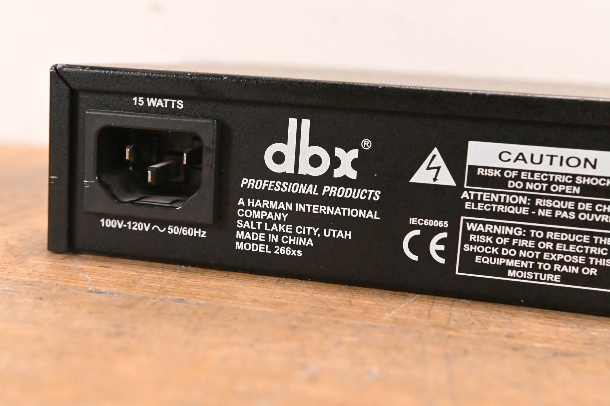 dbx 266xs 2-Channel Compressor/Gate