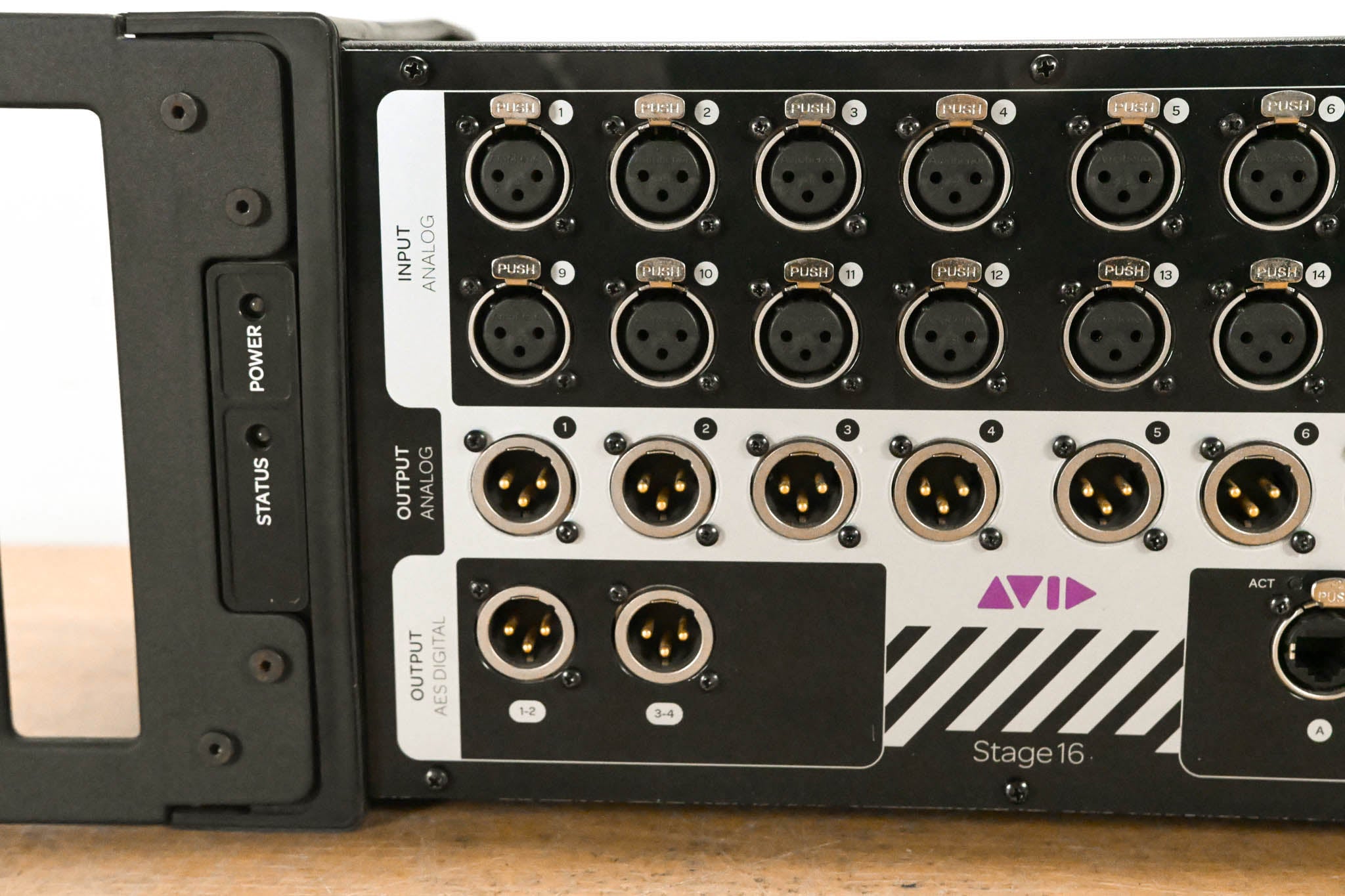 AVID Venue Stage 16 Remote I/O Stage Rack for S3L Digital Mixing System