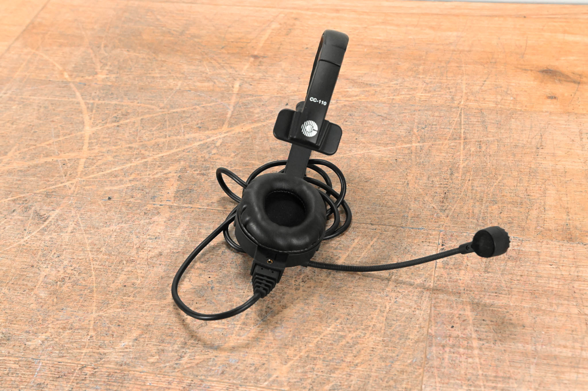 Clear-Com CC-110-X4 Single-Ear Intercom Headset with 4-Pin XLR Connector