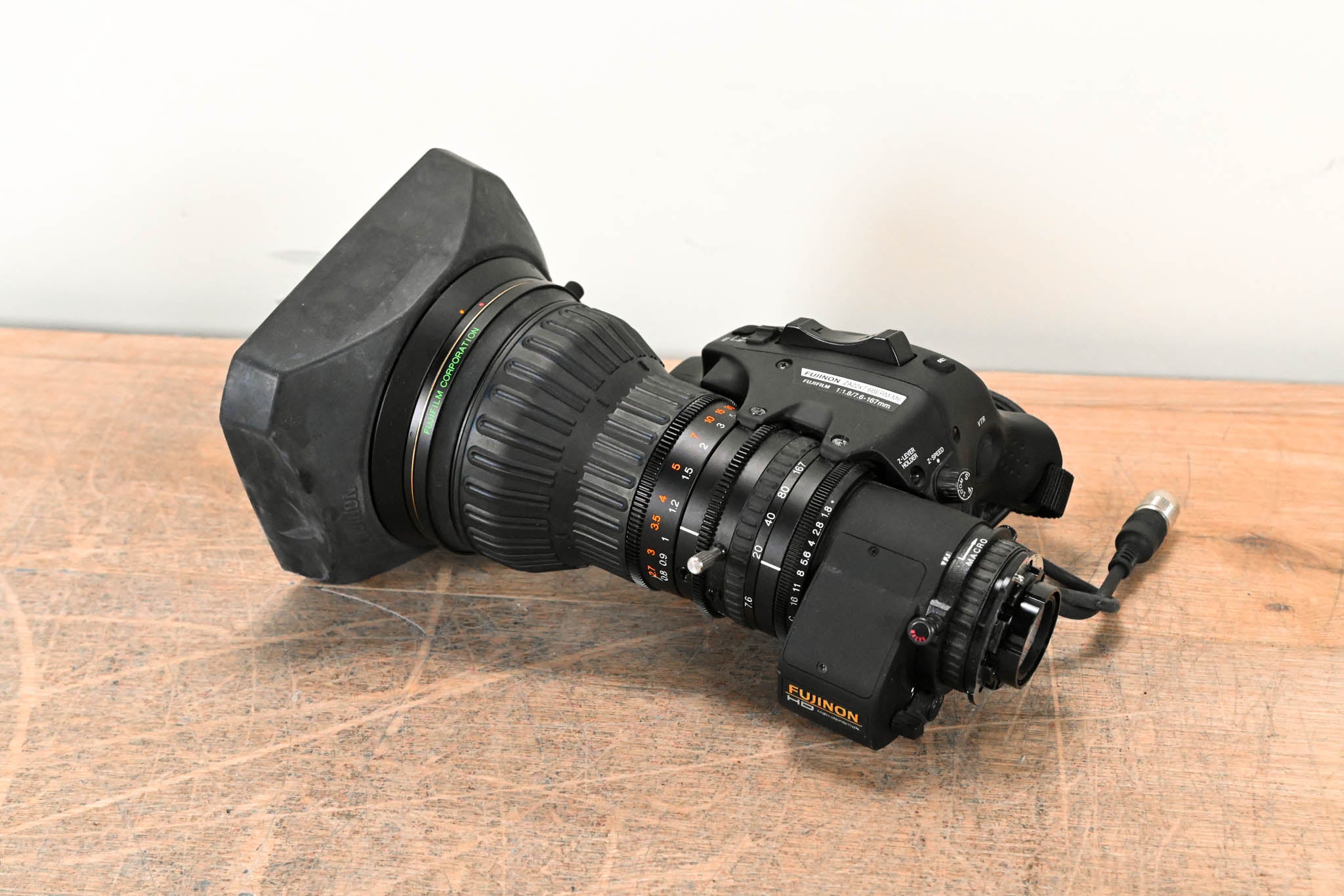 Fujinon ZA22x7.6BERM-M6 TV Zoom Lens - 1:1.8/7.6-167mm