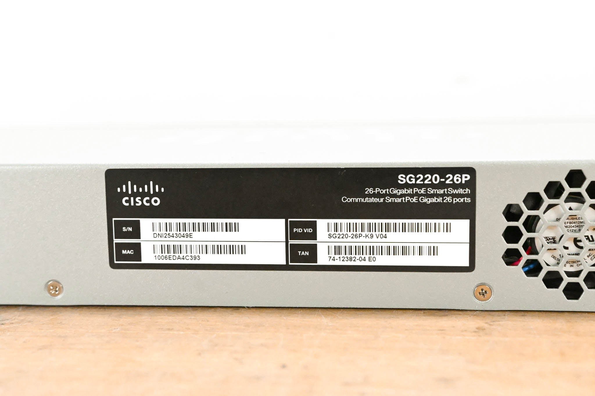 Cisco SG220-26P 26-Port Gigabit PoE Smart Switch