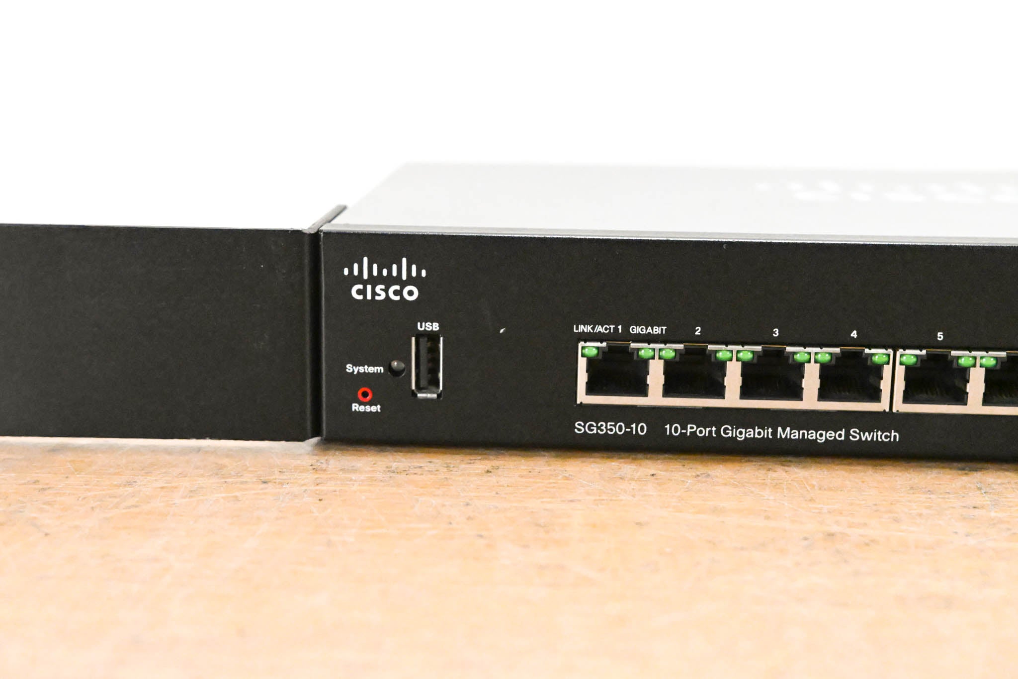 Cisco SG350-10 10-Port Gigabit Managed Switch (NO POWER SUPPLY)