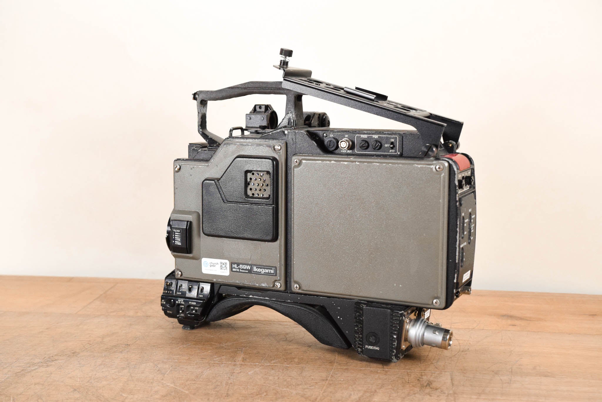 Ikegami HL-59W Digital Camera Body with TA-593 Triax Camera Adapter