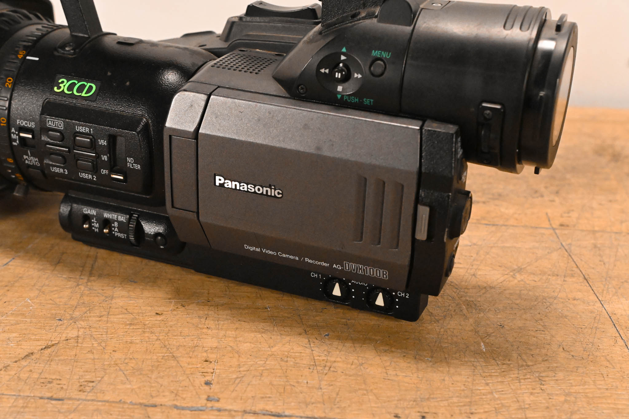Panasonic AG-DVX100B 3-CCD Mini-DV Cinema Video Camcorder