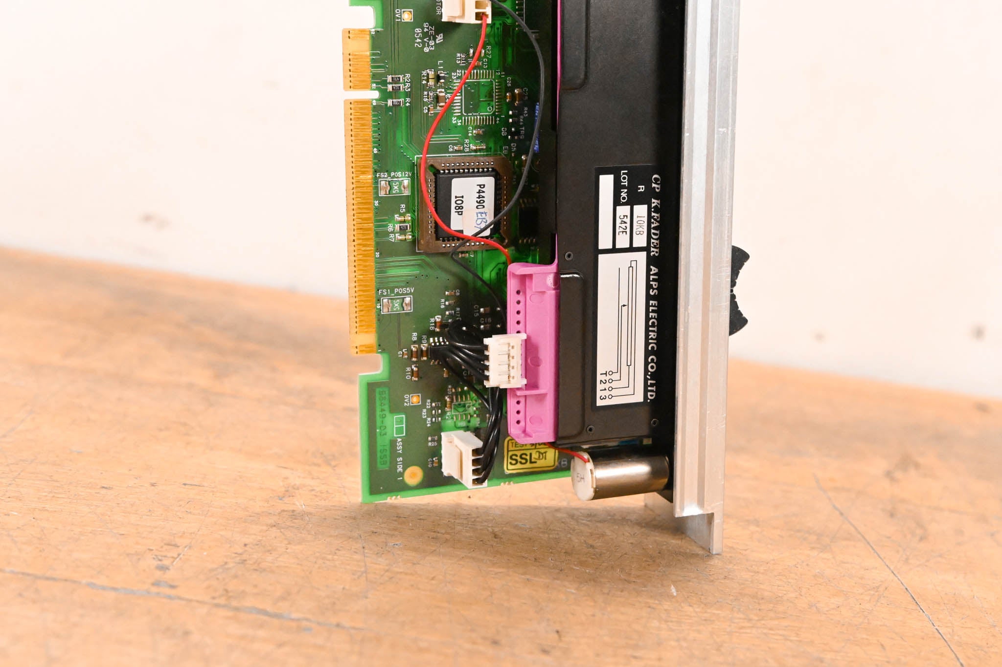 Solid State Logic C300 HD Motorized Fader Module – ALPS K-Fader Assembly