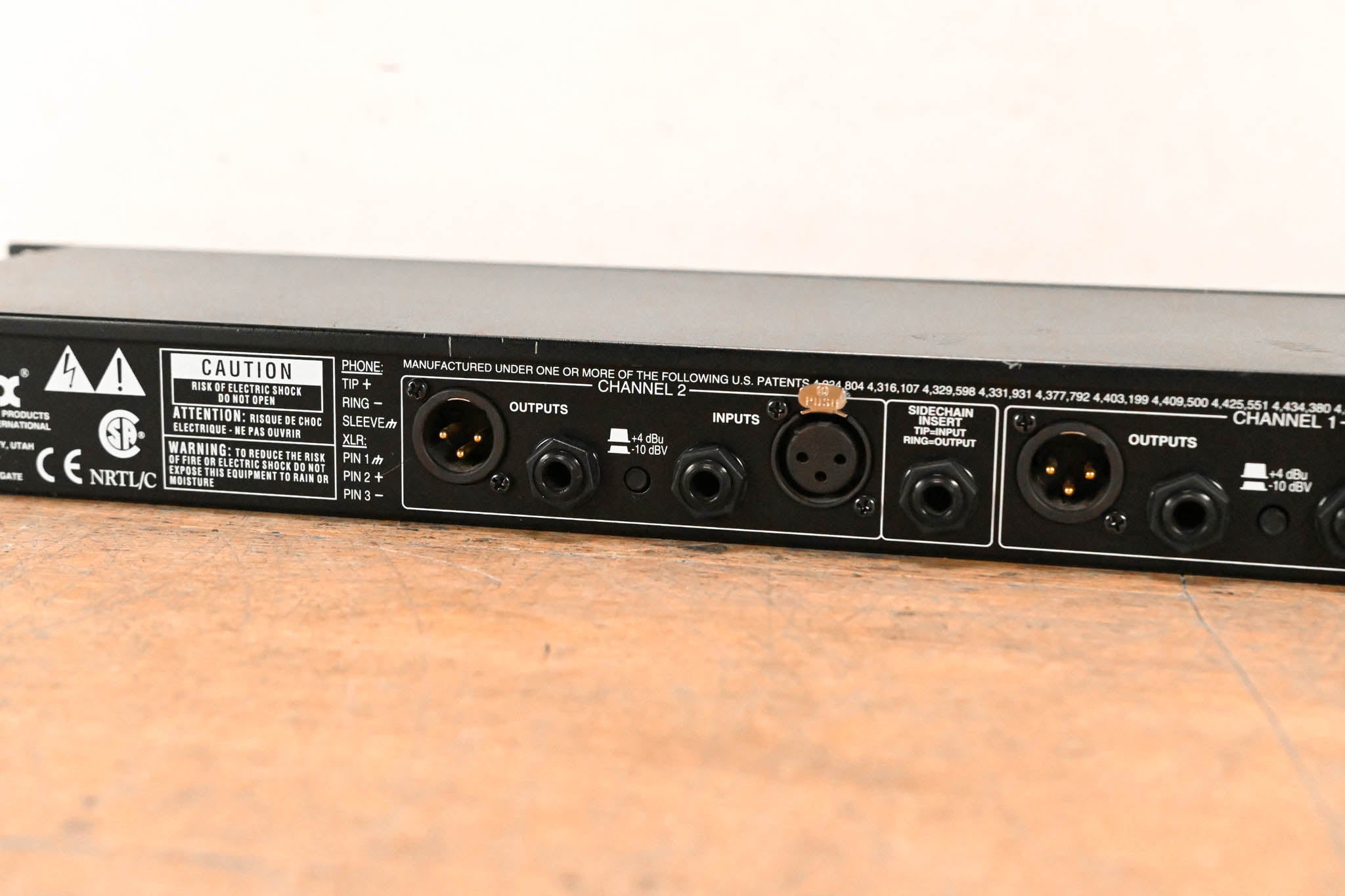 dbx 266XL 2-Channel Compressor/Gate
