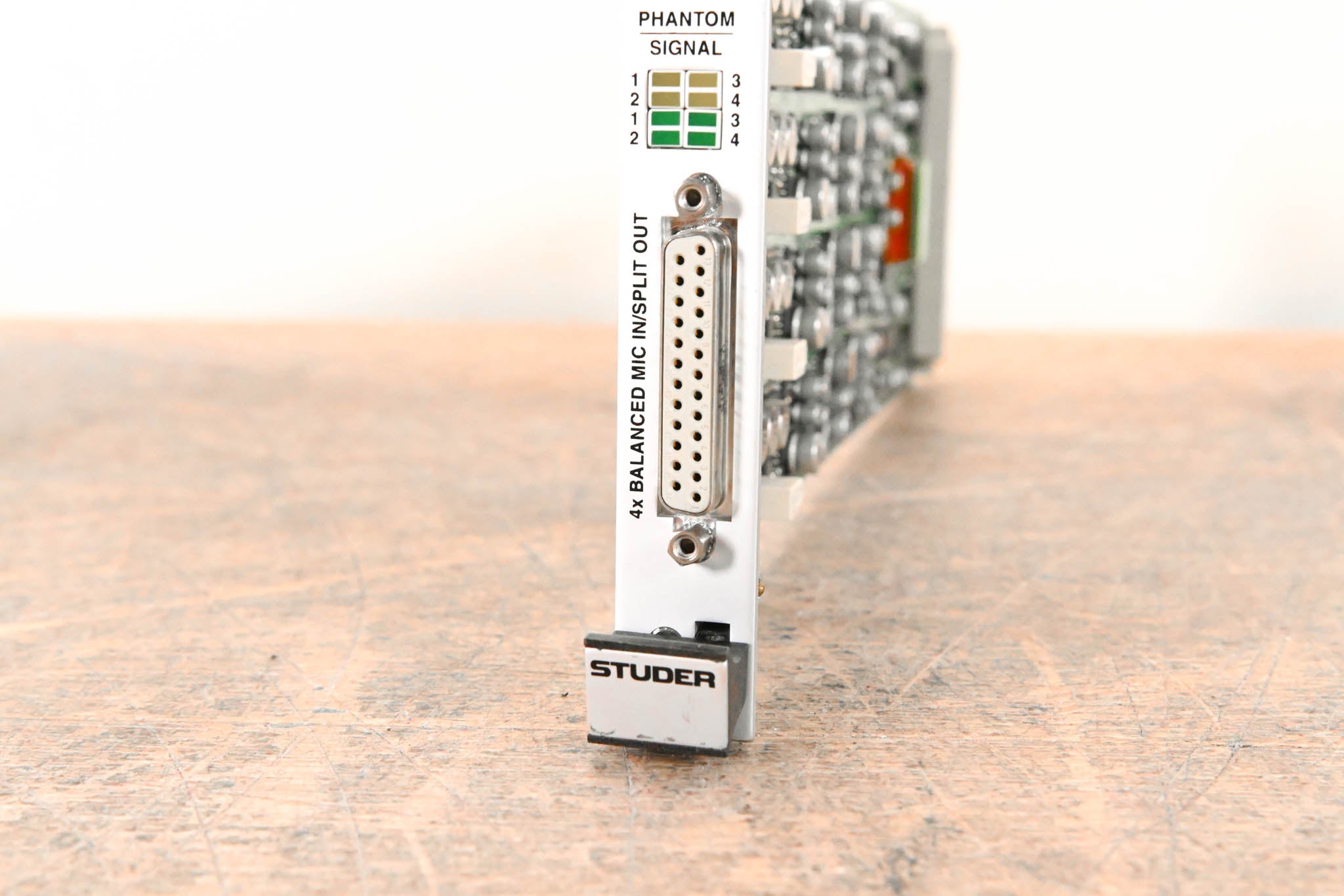 Studer Mic/Line In Card for D21m Modular I/O System