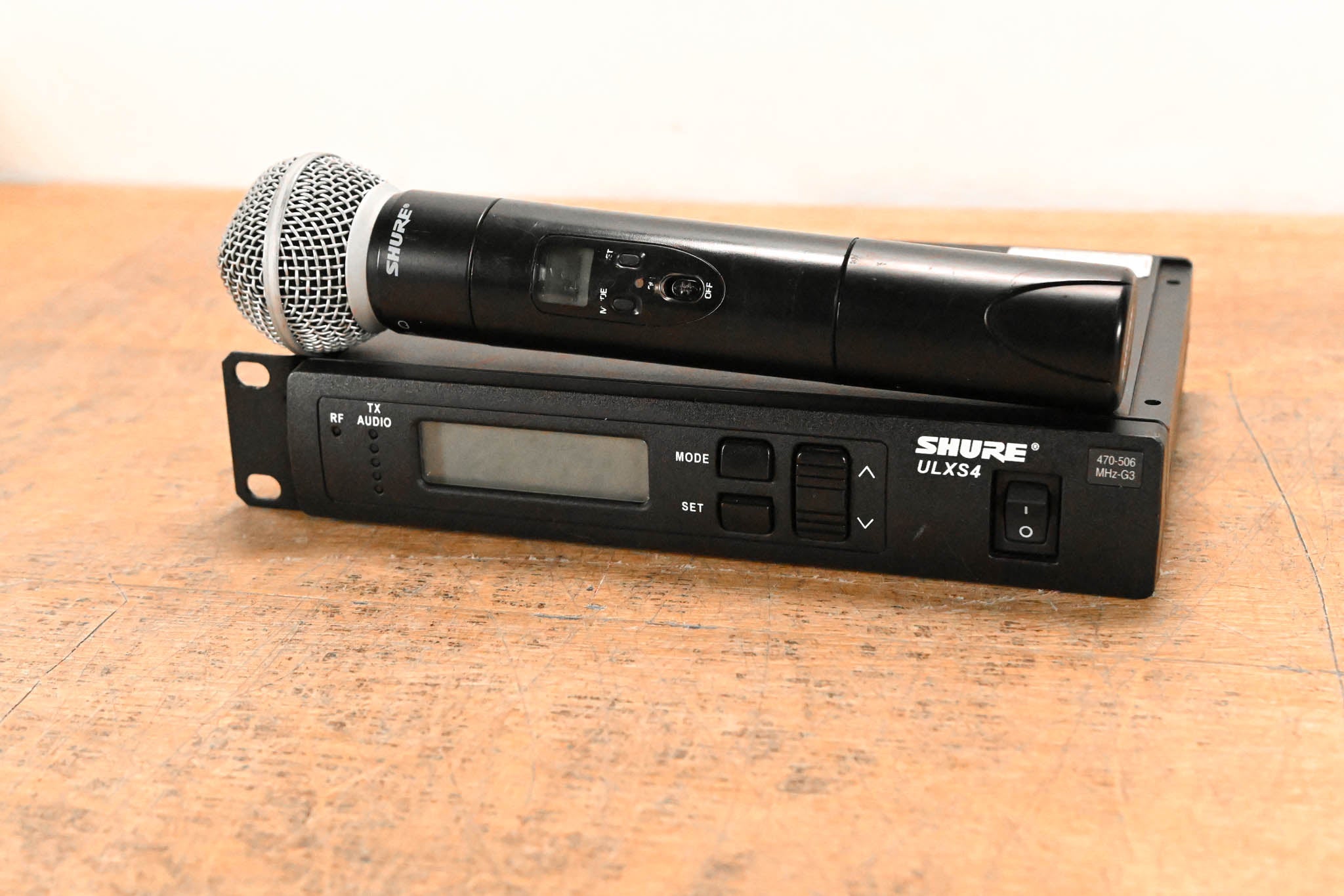 Shure ULXS24/58 Handheld Wireless System - 470-506 MHz (NO POWER SUPPLY)