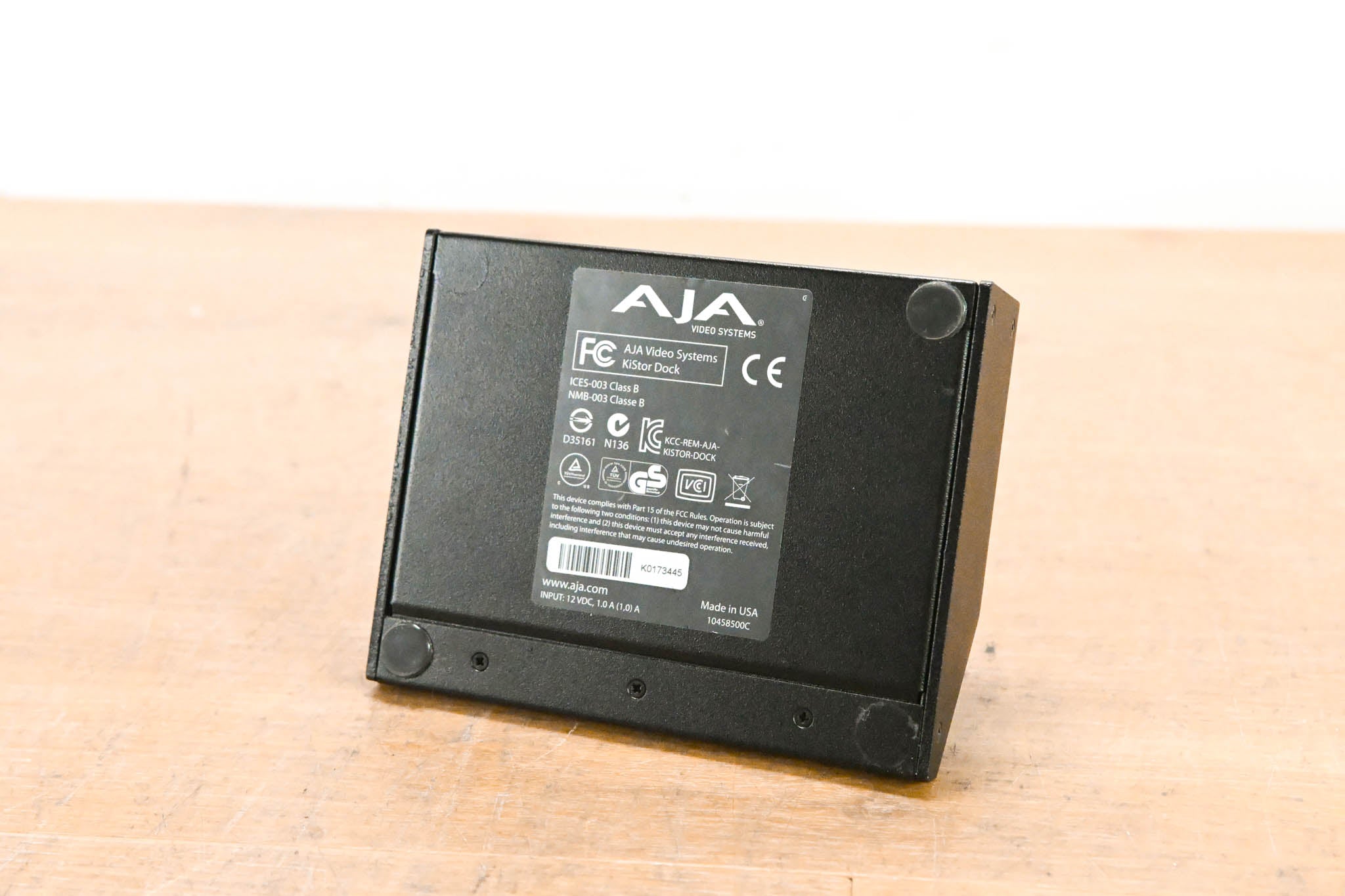 AJA KiStor Dock External Dock for Ki Stor Storage Modules (NO PSU)