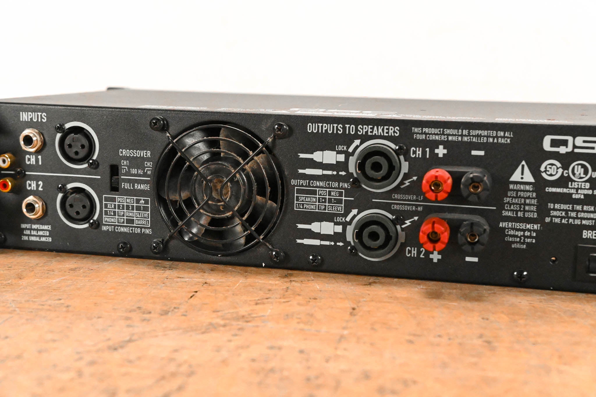 QSC GX7 2-Channel 1000W Power Amplifier