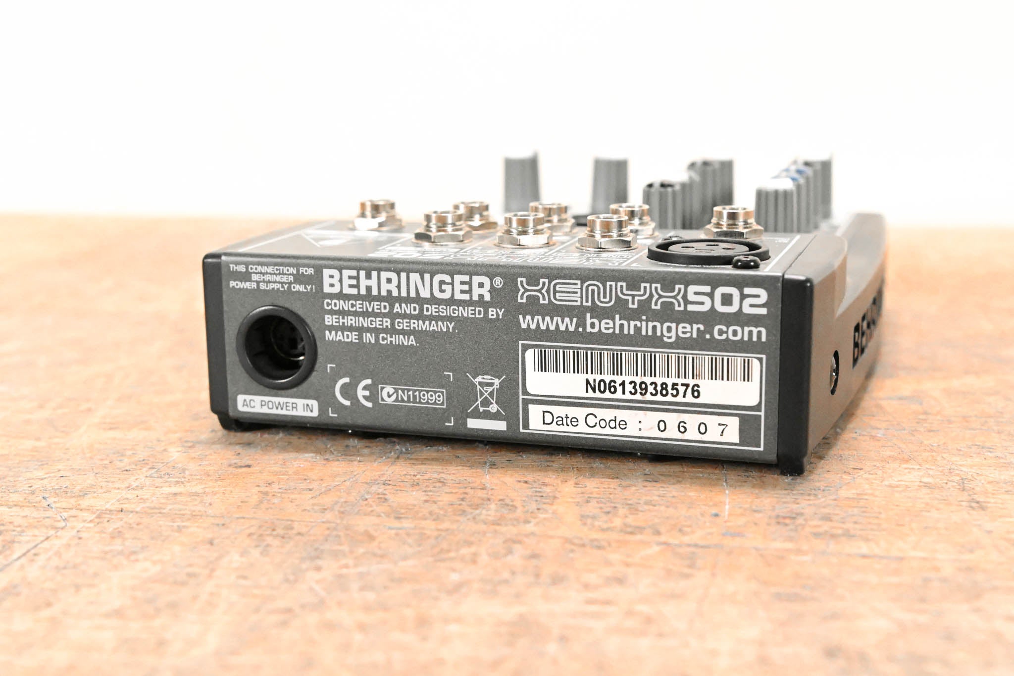 Behringer XENYX 502 5-Input 2-Bus Mixer (NO POWER SUPPLY)