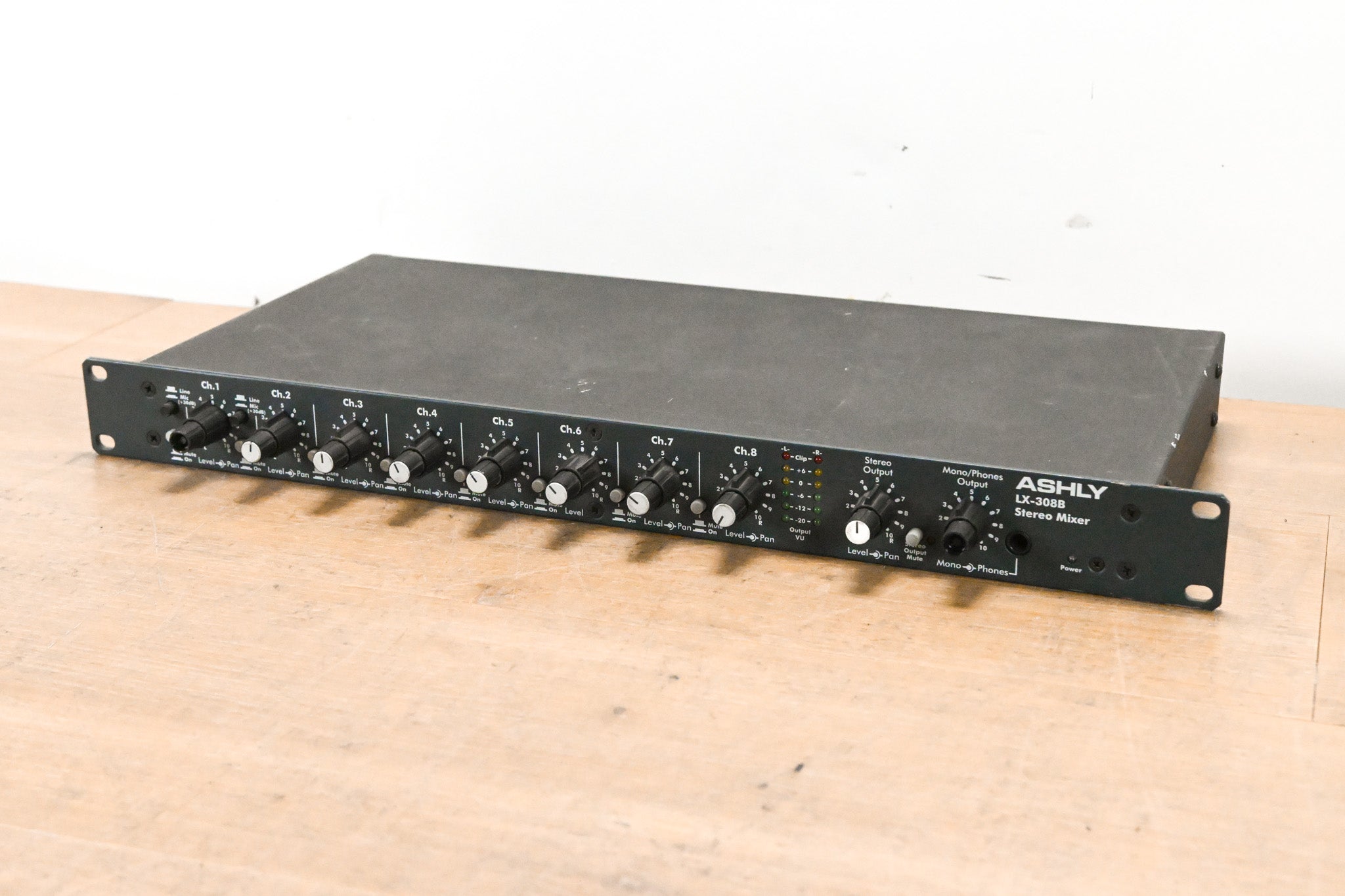 Ashly LX-308B 8-Channel Stereo Line Mixer