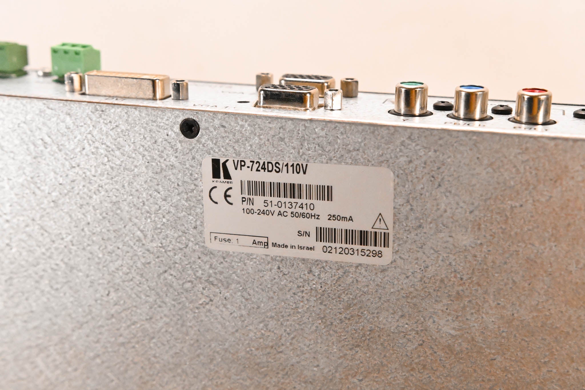 Kramer VP-724DS 8-Input Seamless Switcher / Scaler