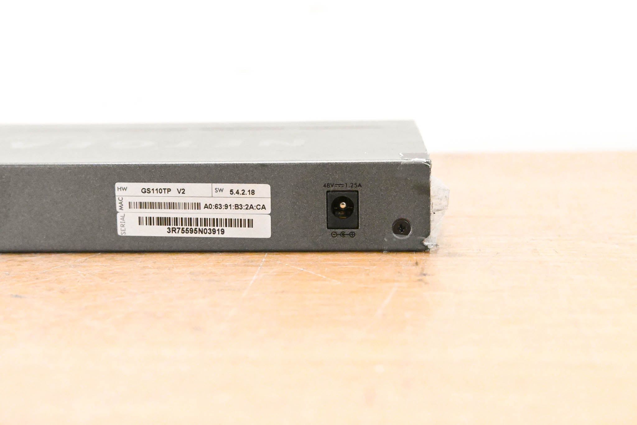 NETGEAR ProSAFE GS110TP v2 8-Port Gigabit PoE Managed Switch w/ SFP