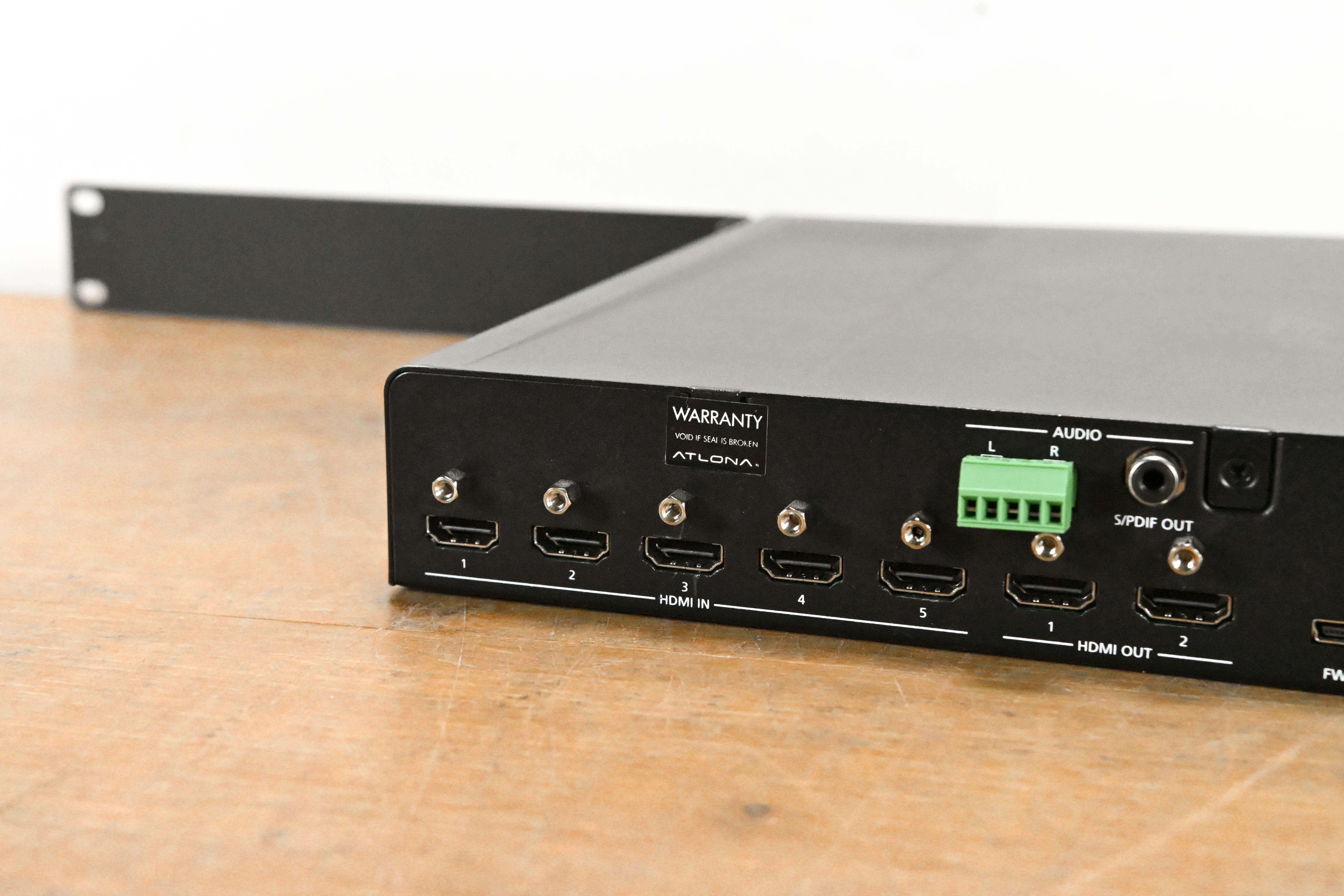 Atlona AT-UHD-SW-52 5x2 HDMI Switcher with Control (NO POWER SUPPLY)