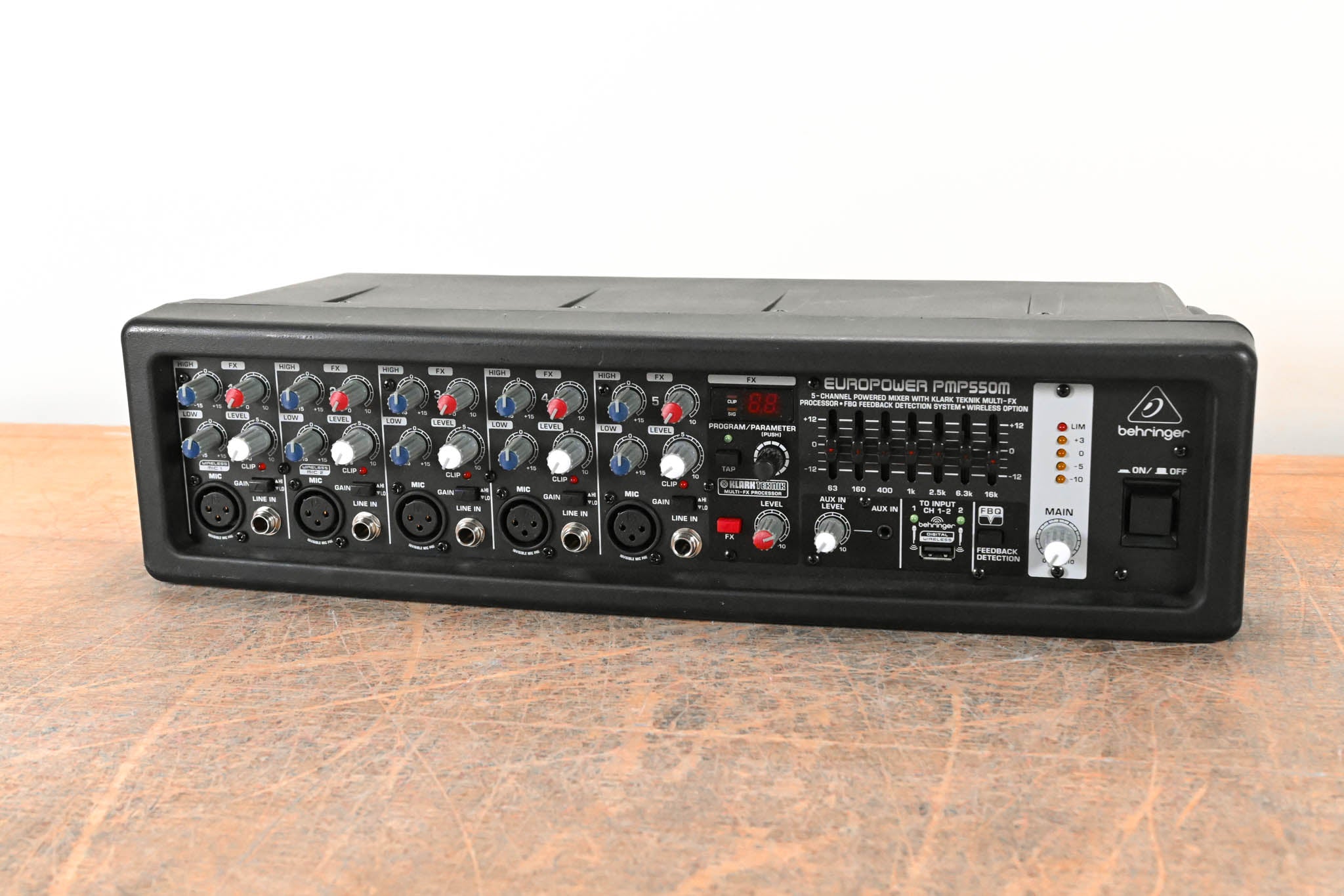 Behringer Europower PMP550M 500W 5-Channel Powered Mixer