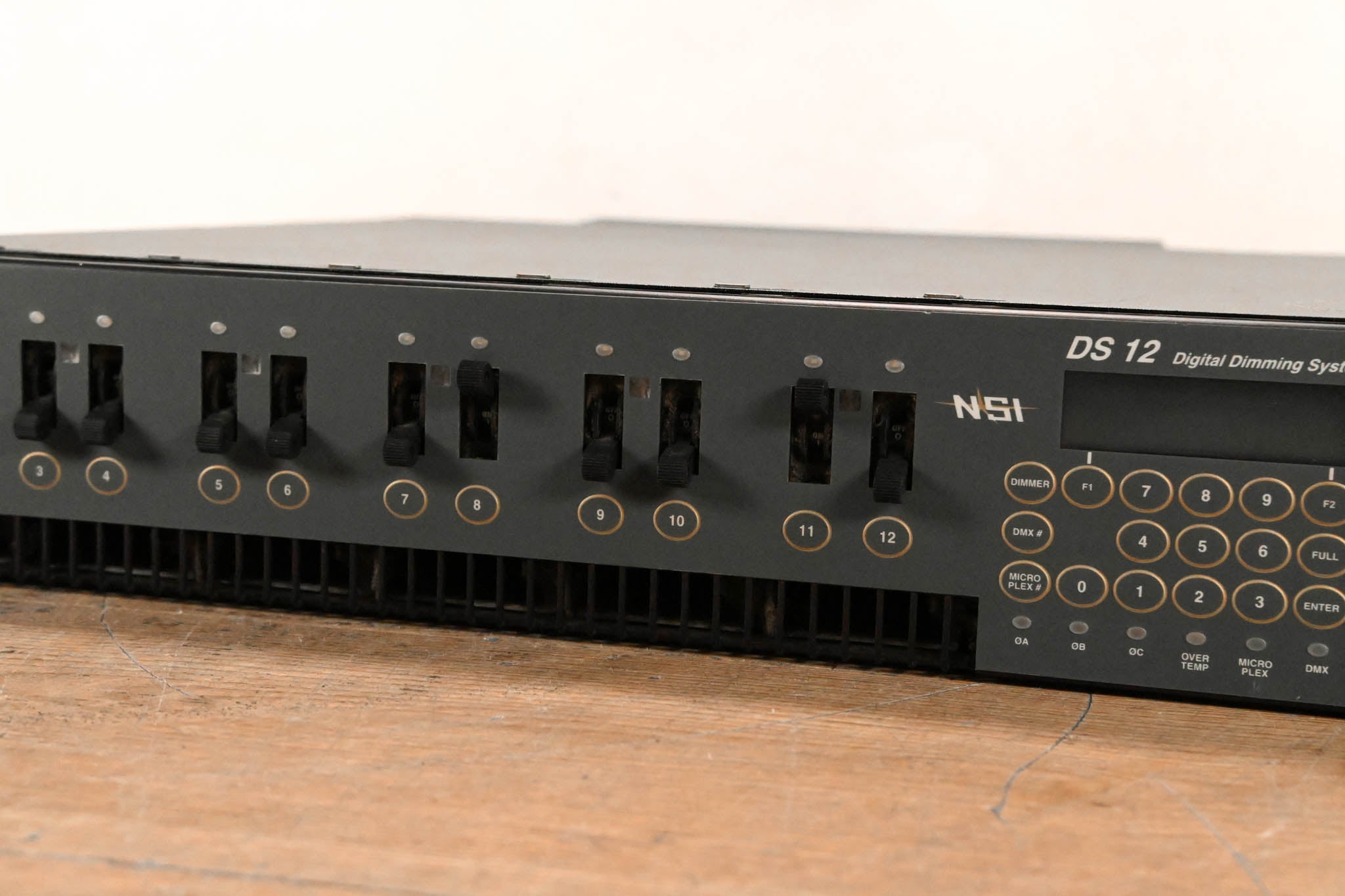 NSI DS 12 12-Channel Dimmer Rack (NO POWER SUPPLY)