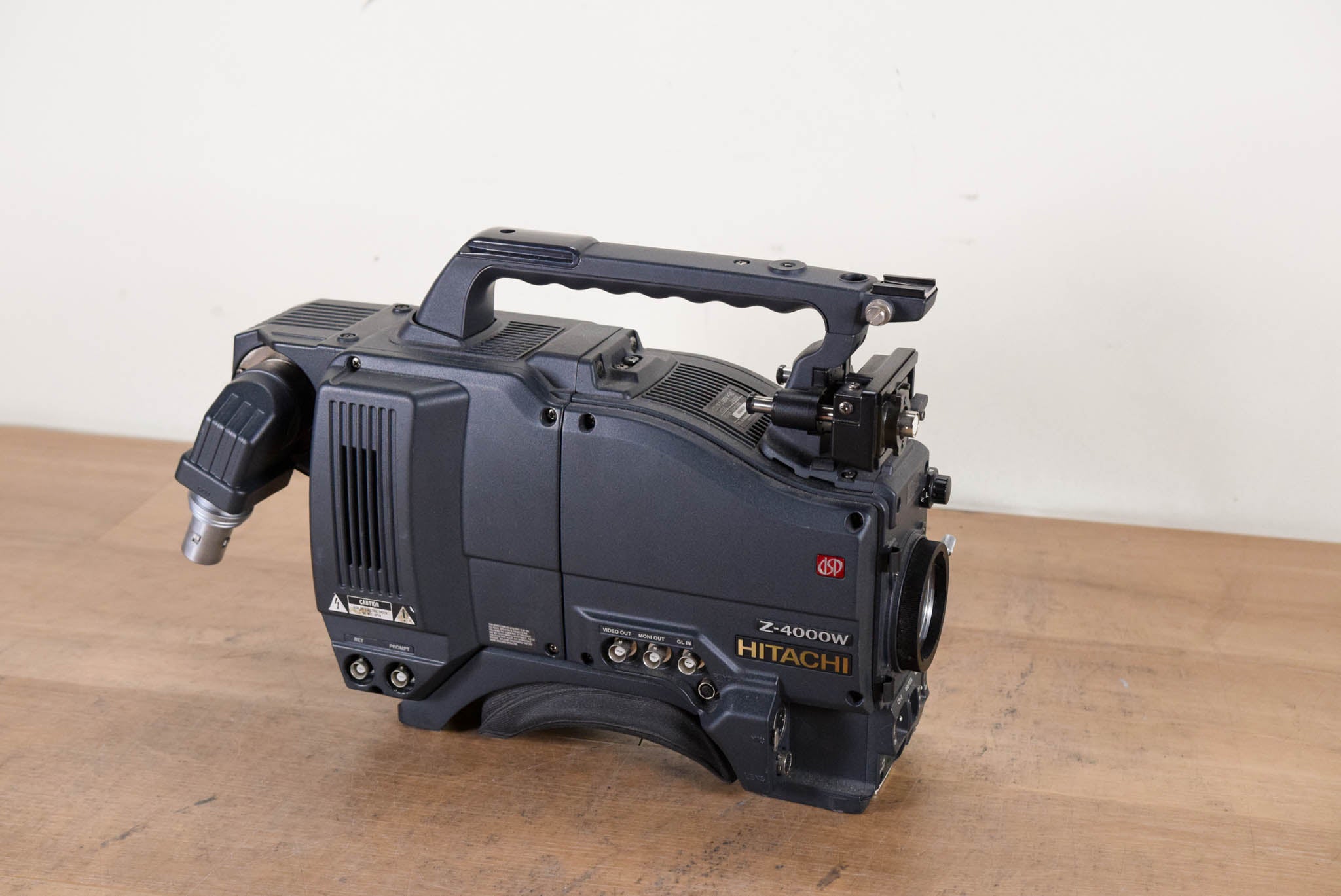 Hitachi Z-4000W CCD Camcorder with CX-Z3A Triax Adapter