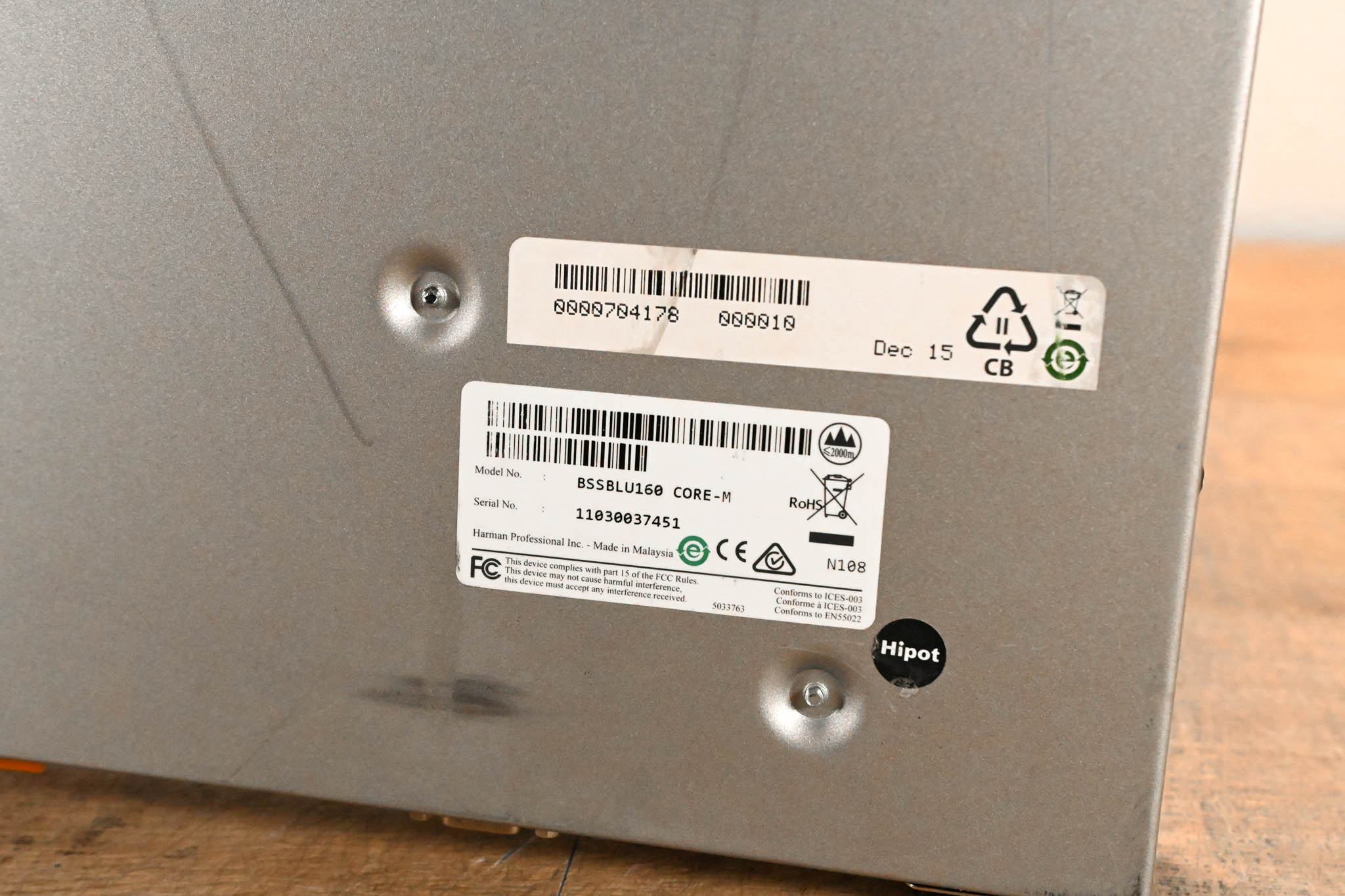 BSS London BLU-160 Networked Signal Processor