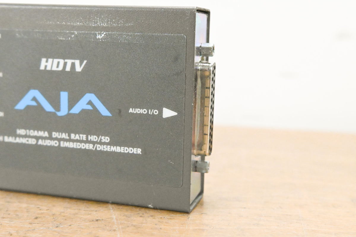 AJA HD10AMA 4-Channel Analog Audio Embedder/Disembedder (NO PSU)