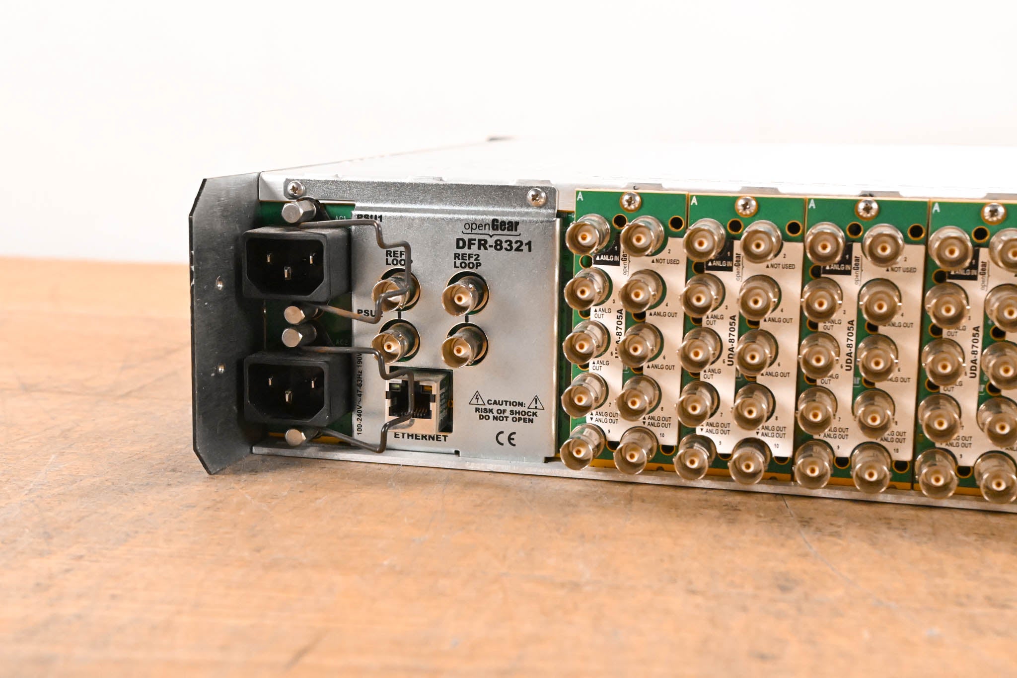 Ross DFR-8321 OpenGear 2RU Module Frame with Cards