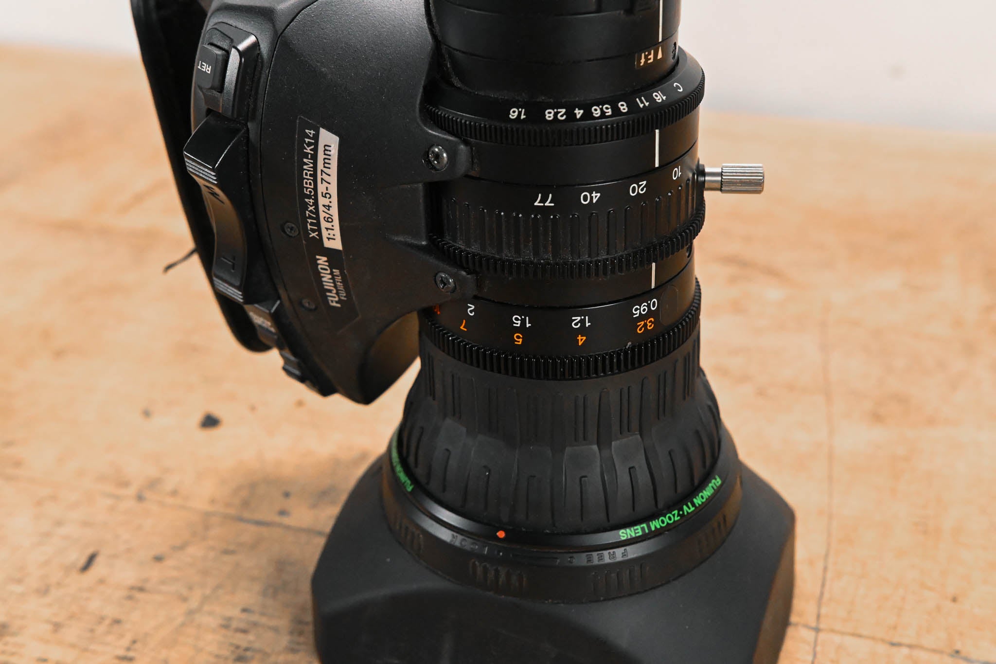 Fujinon XT17x4.5BRM-K14 HD ENG Zoom Lens - 1:1.6/4.5-77mm