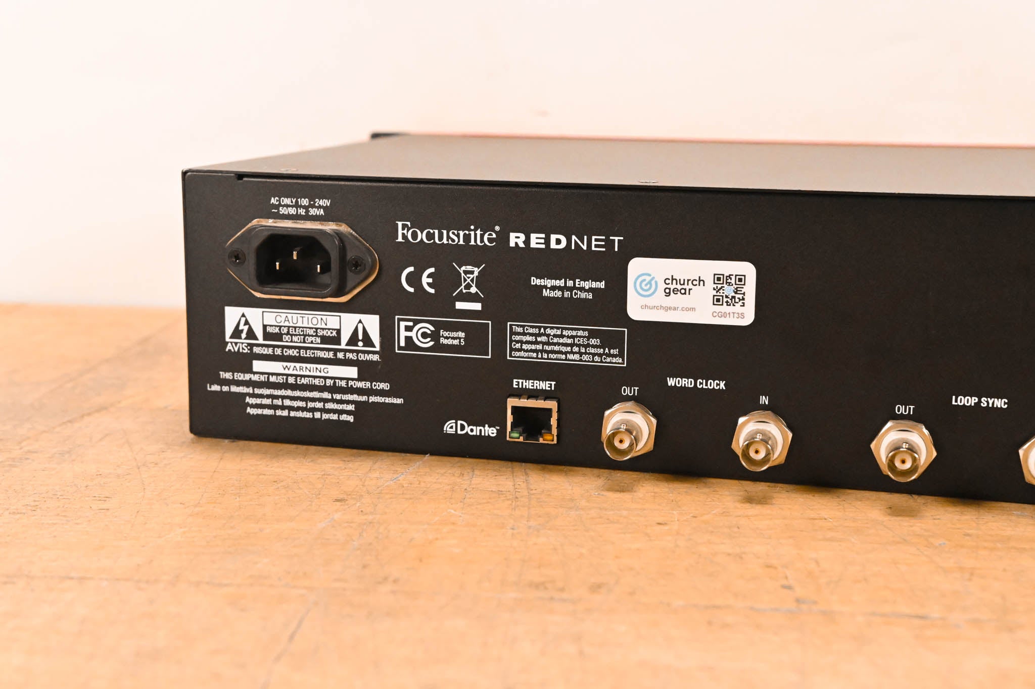 Focusrite RedNet 5 Pro Tools HD to Dante Network Bridge