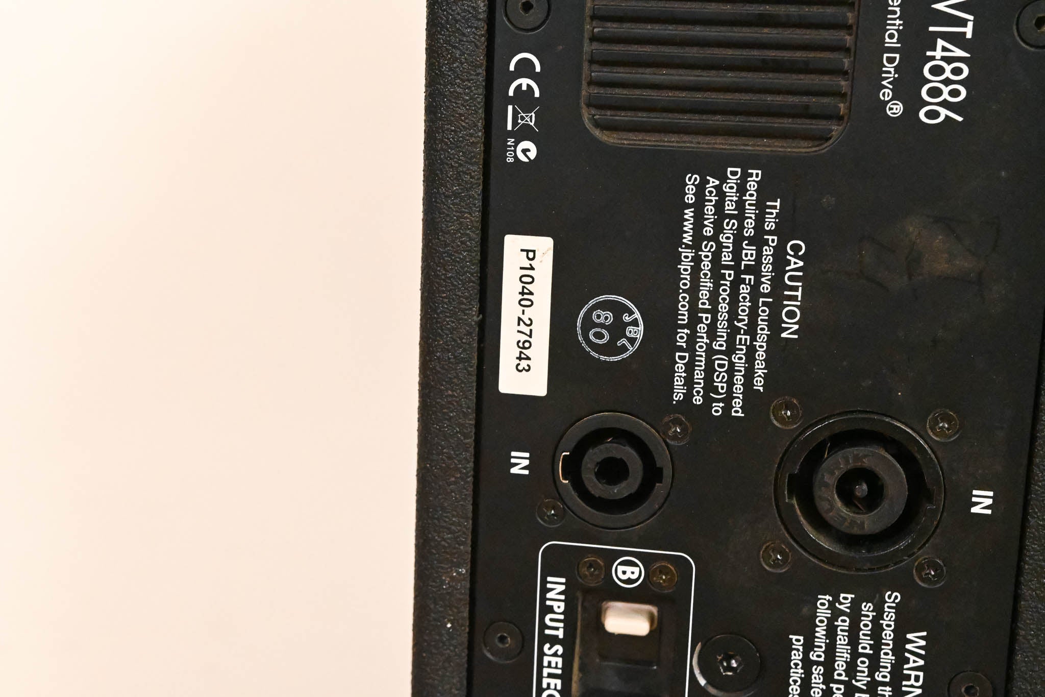 JBL VT4886 Dual 6.5" Passive Compact Line Array Loudspeakers (PAIR)