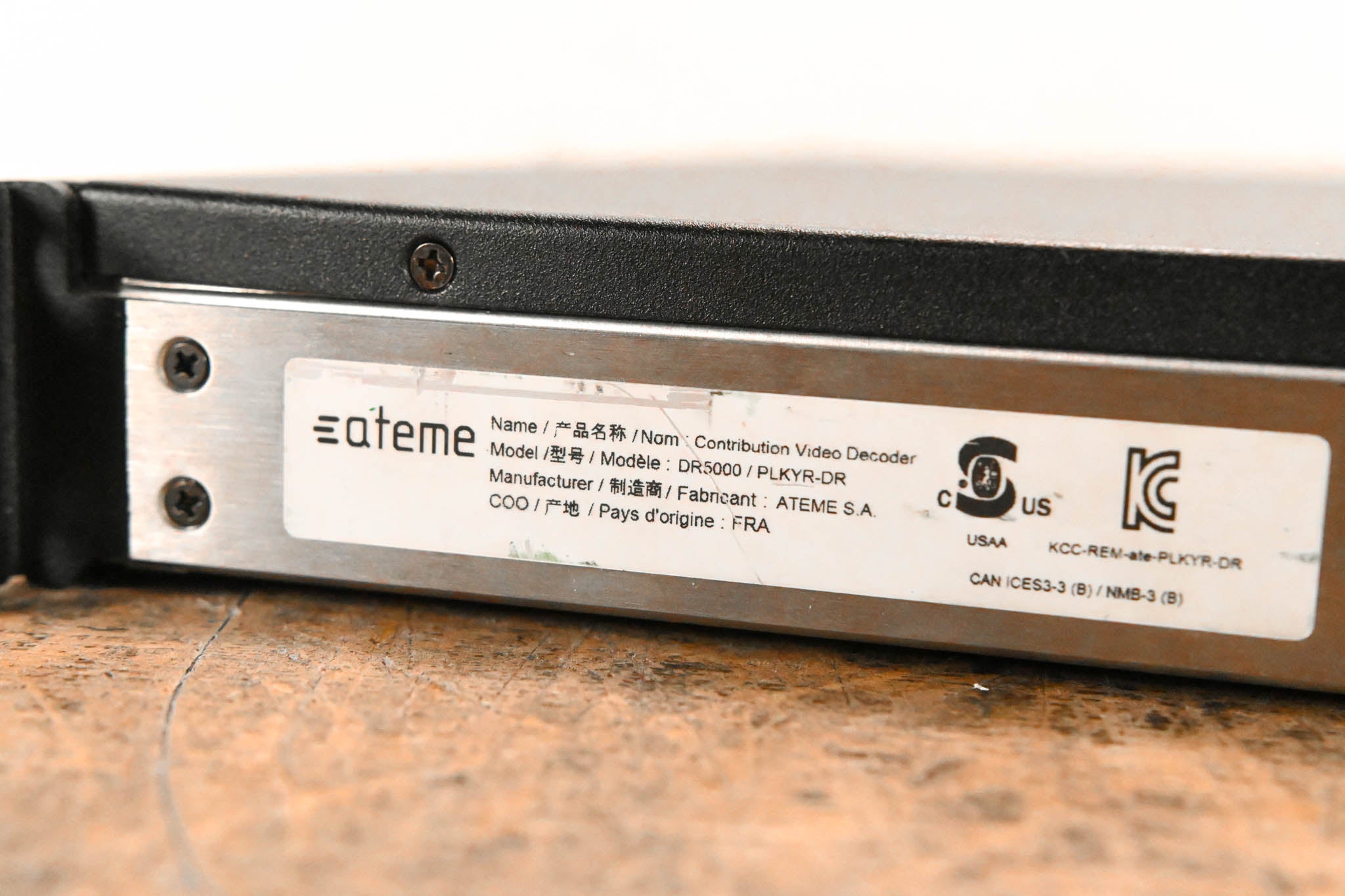 Ateme Kyrion DR5000 Ultra-Low Latency Integrated Receiver Decoder