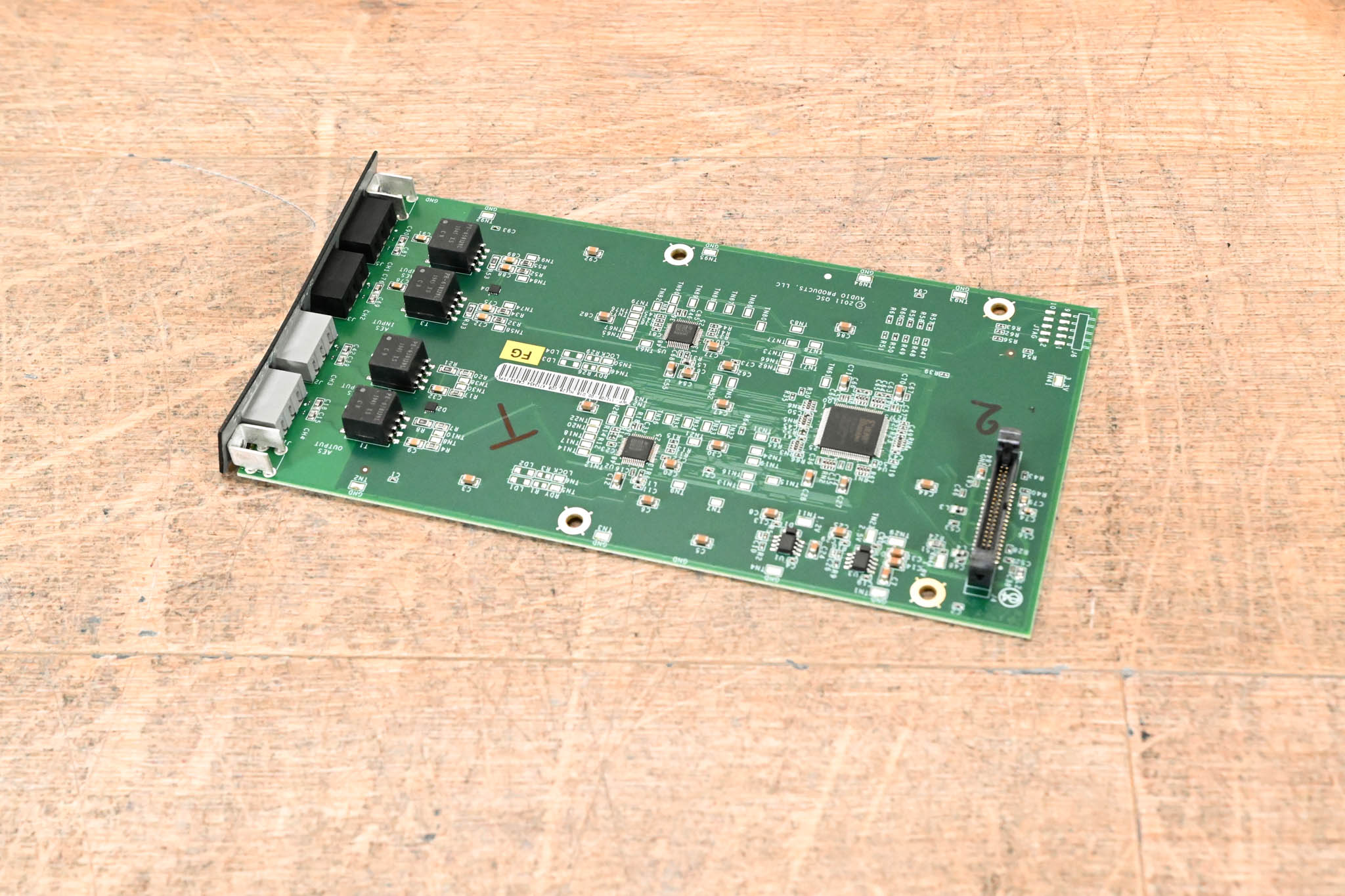 QSC CAES4 Q-SYS AES-3 Digital Input/Output Card