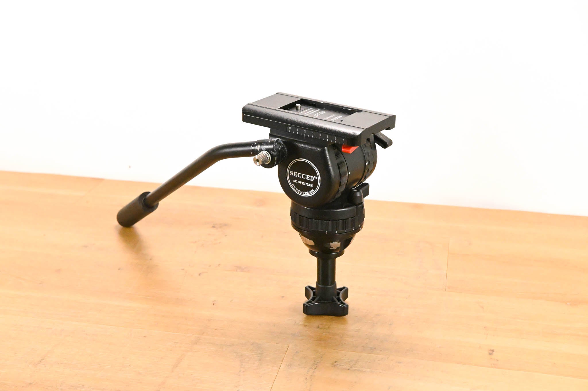 Secced SC-DV10/75AH 75mm Fluid Video Head w/ Pan Bar