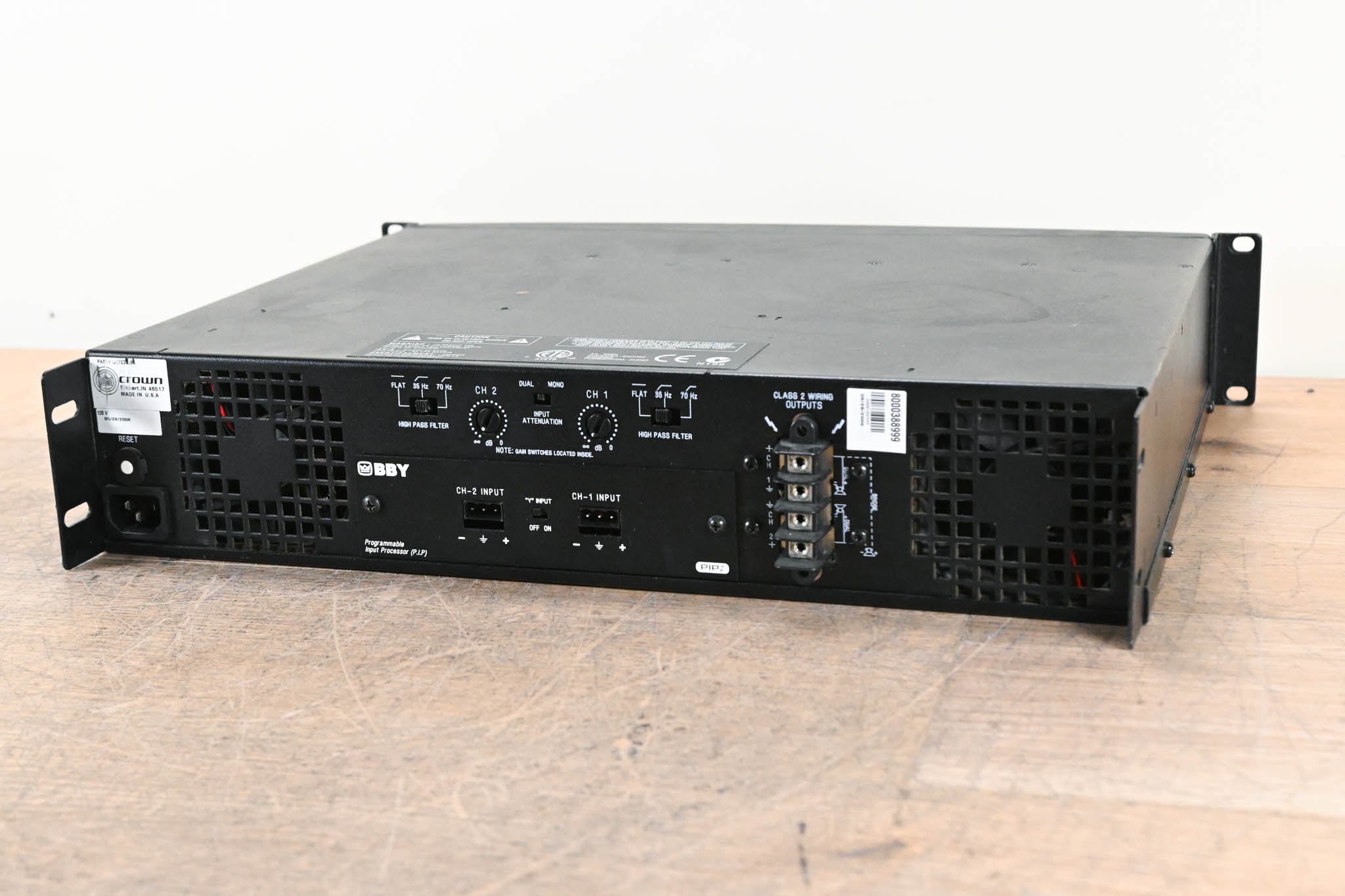 Crown CTs 3000 2-Channel Power Amplifier