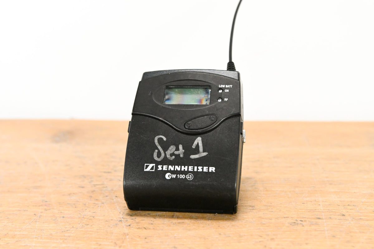 Sennheiser ew 100 G3 Bodypack Transmitter/Receiver A Range: 516-558 MHz