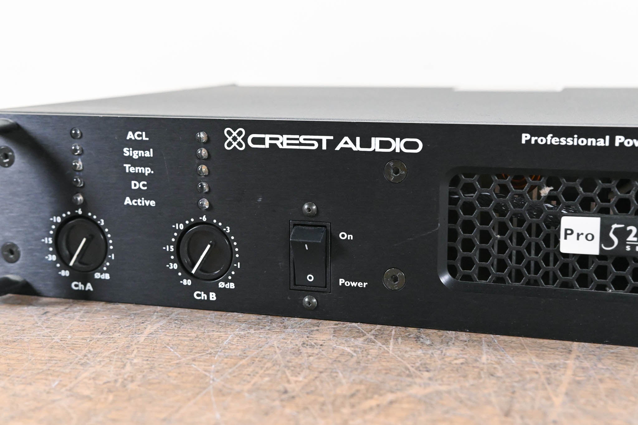 Crest Audio Pro 5200 Two-Channel Power Amplifier