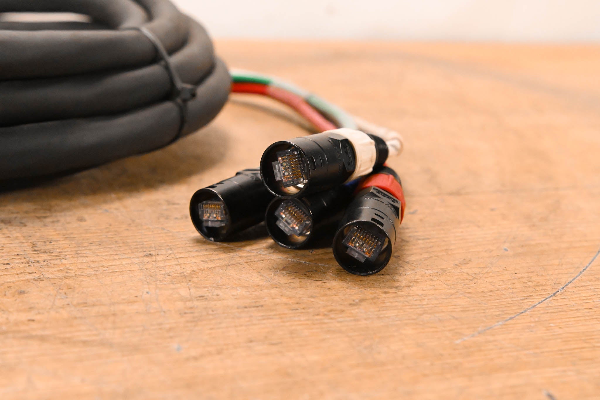 Whirlwind MD-0-4-C5E-025 4-Channel CAT5E Snake - 25ft