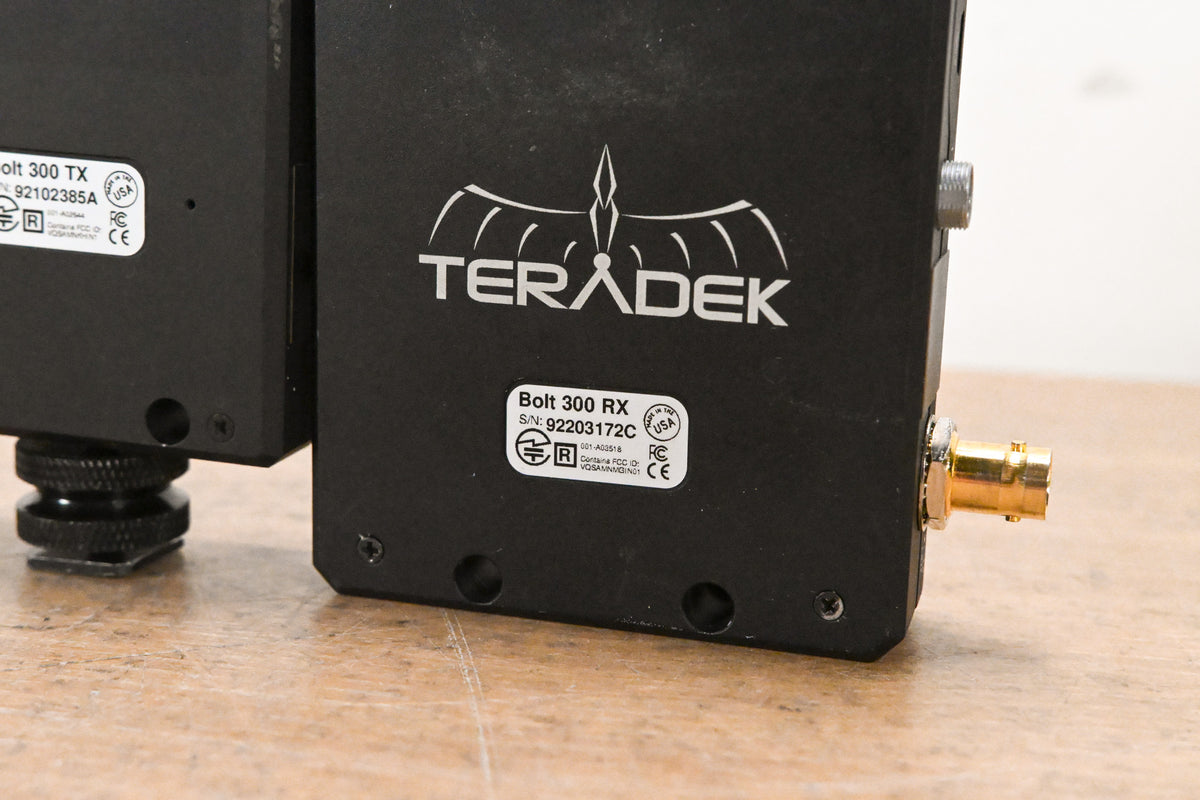 Teradek Bolt Pro 300 3G-SDI Wireless Transmitter-Receiver Set (NO PSU)