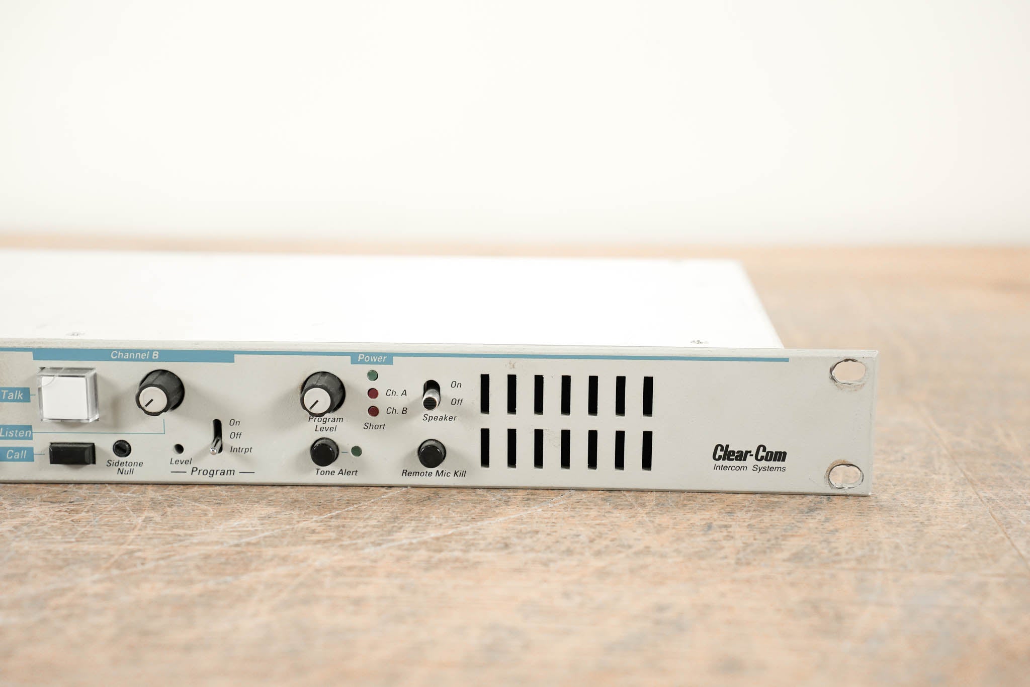 Clear-Com MS-232 1RU Two-Channel Main Station