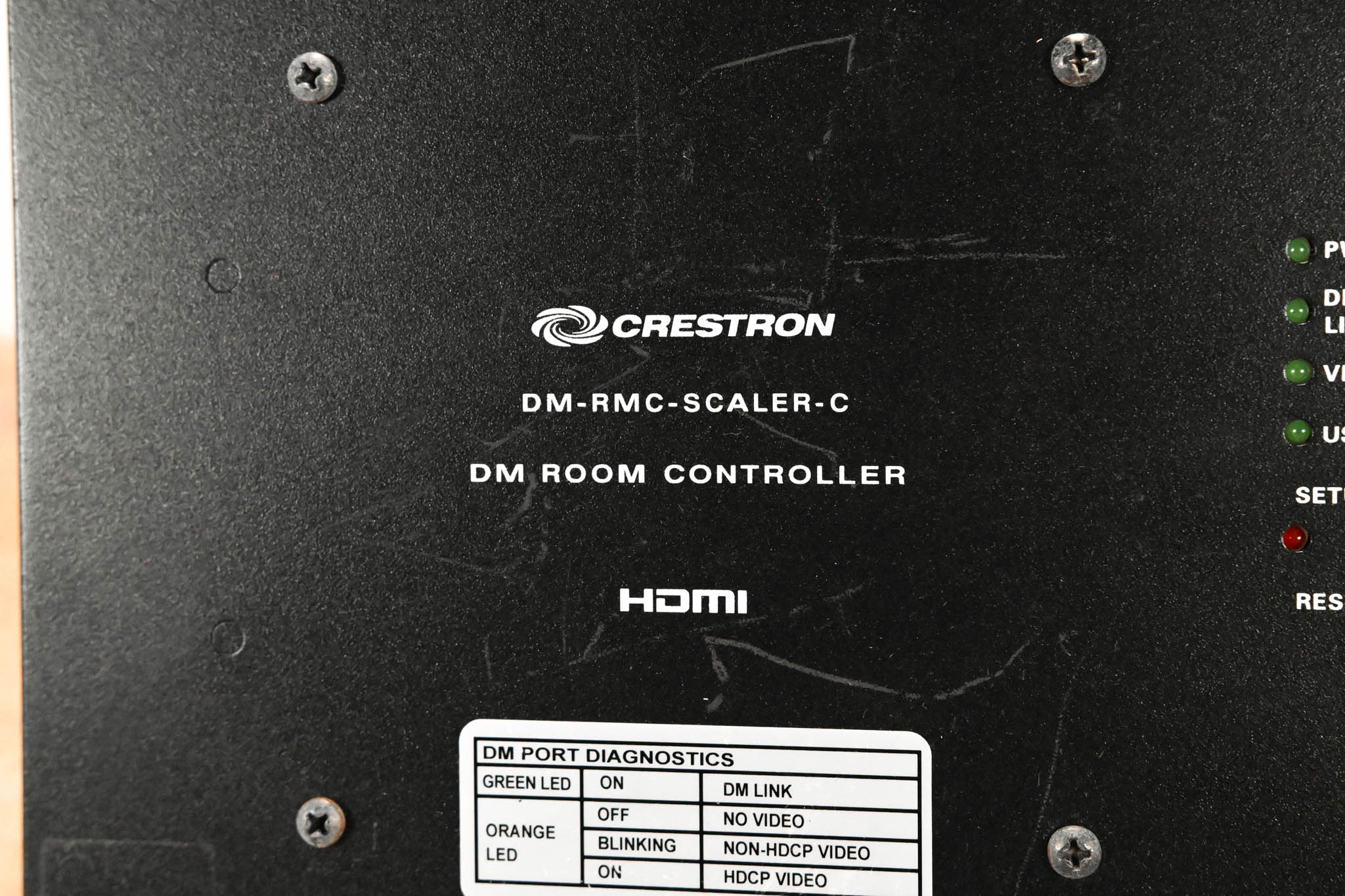 Crestron DM-RMC-SCALER-C Receiver & Room Controller (NO POWER SUPPLY)