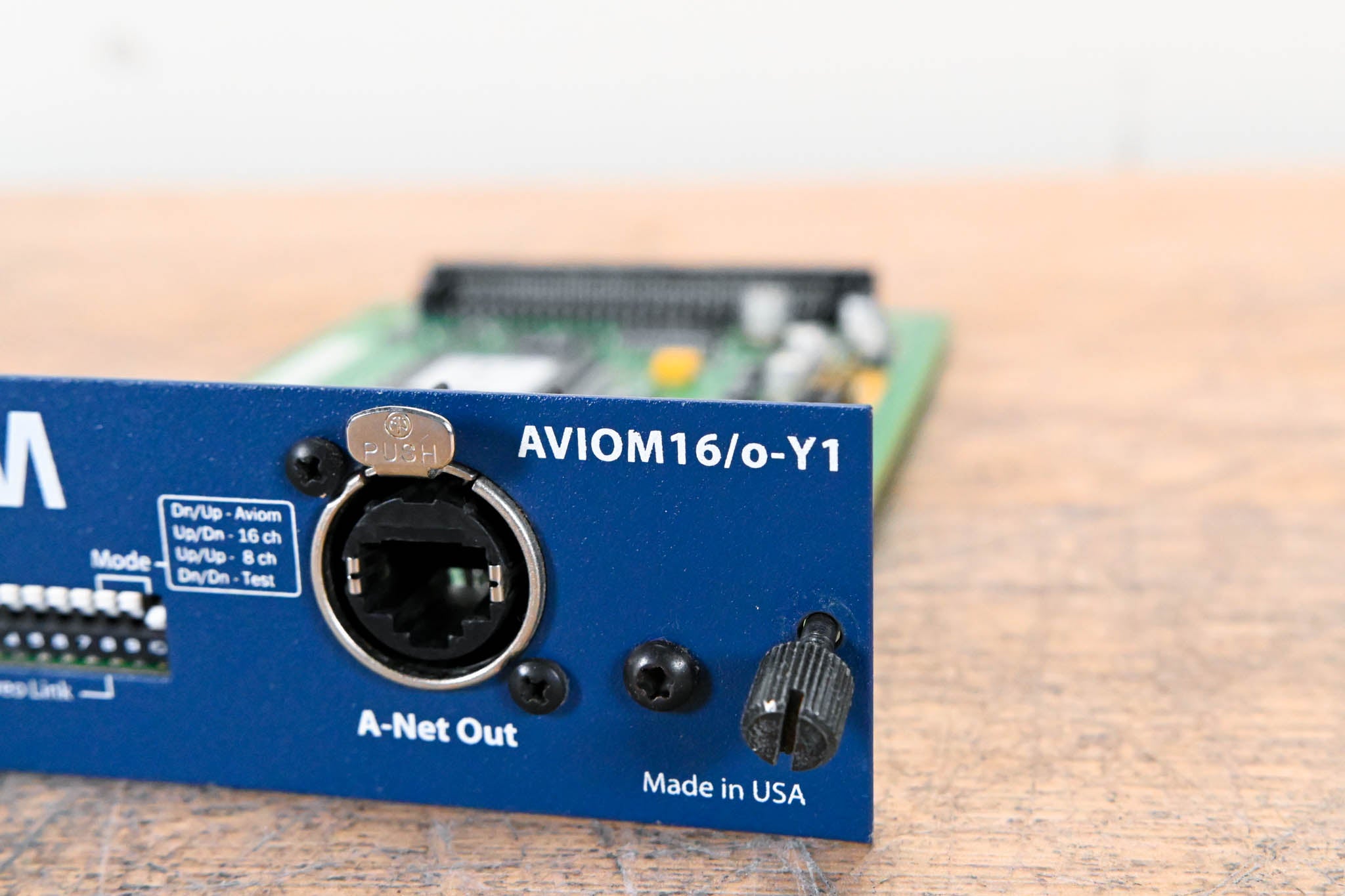 Aviom 16/o-Y1 A-Net Card for Yamaha Digital Products