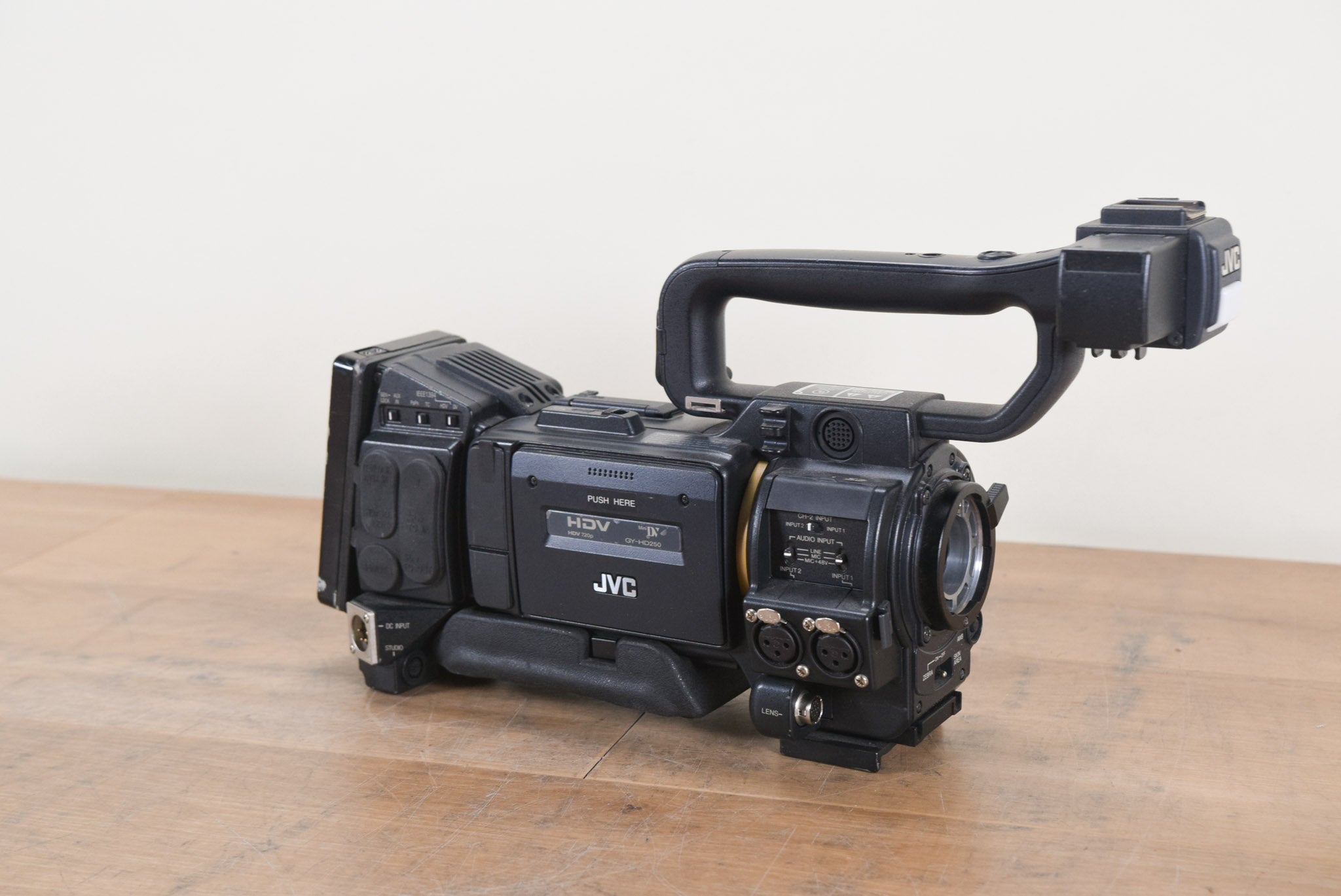 JVC GY-HD250CHU 1/3" 3-CCD Professional HDV Camcorder