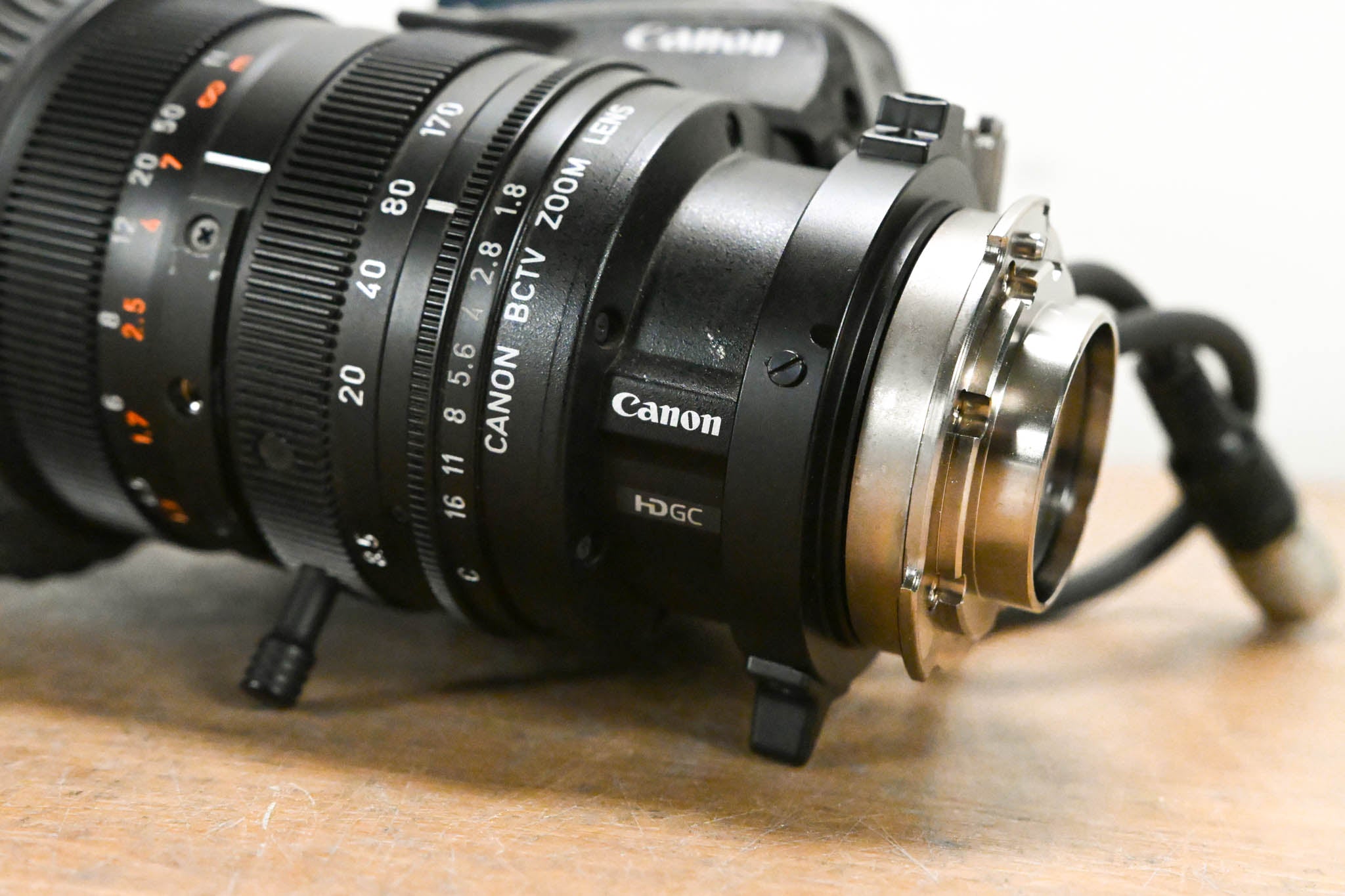 Canon KJ20x8.5B KRSD PS12 20x HDgc Series HDTV Zoom Lens 1:8.5-170mm