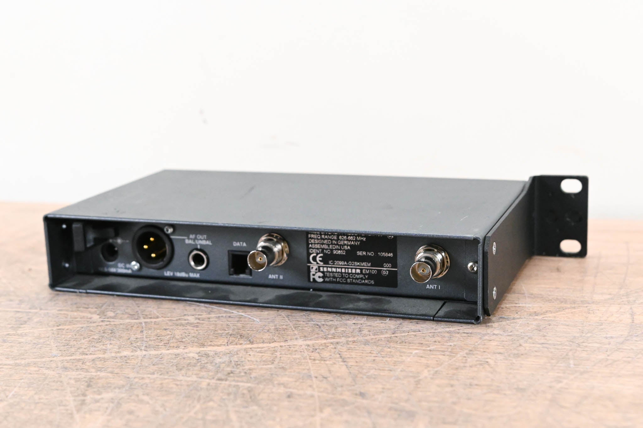 Sennheiser EM 100 G2 Wireless Receiver - 626-662 MHz (NO POWER SUPPLY)