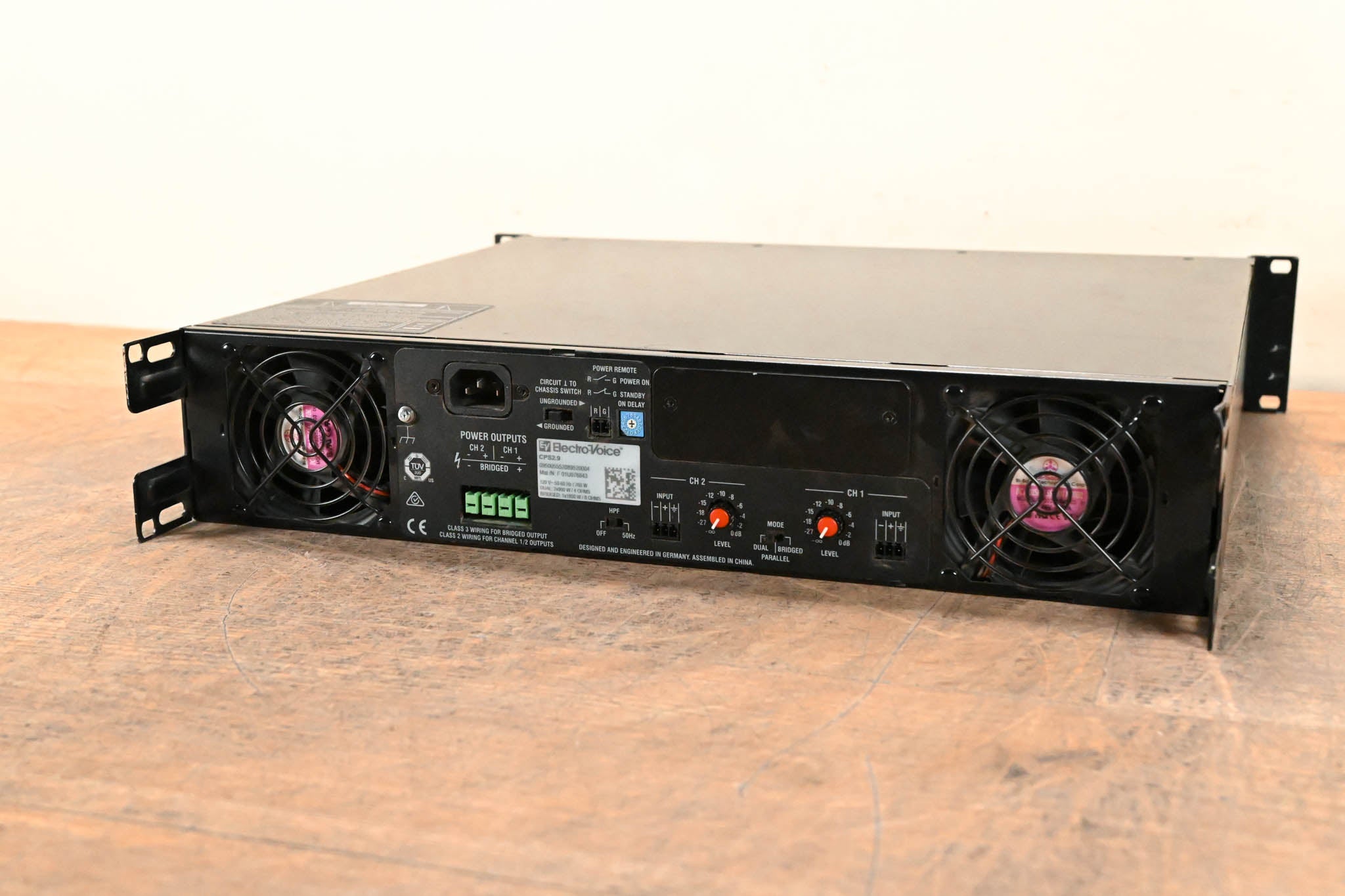 Electro-Voice (EV) CPS2.9 2-Channel Power Amplifier